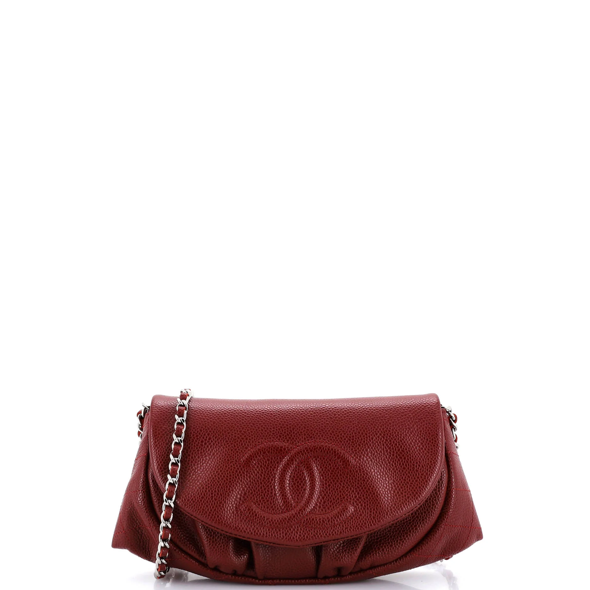 Half Moon Wallet on Chain Caviar