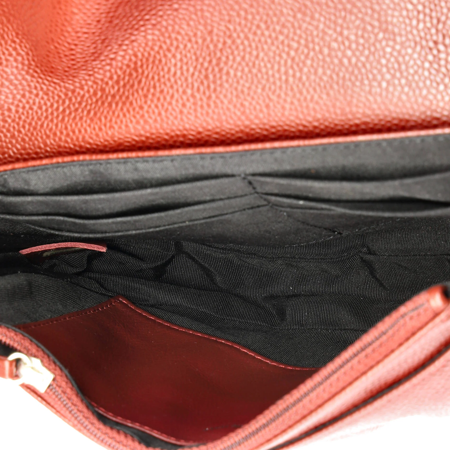 Half Moon Wallet on Chain Caviar - Image 5