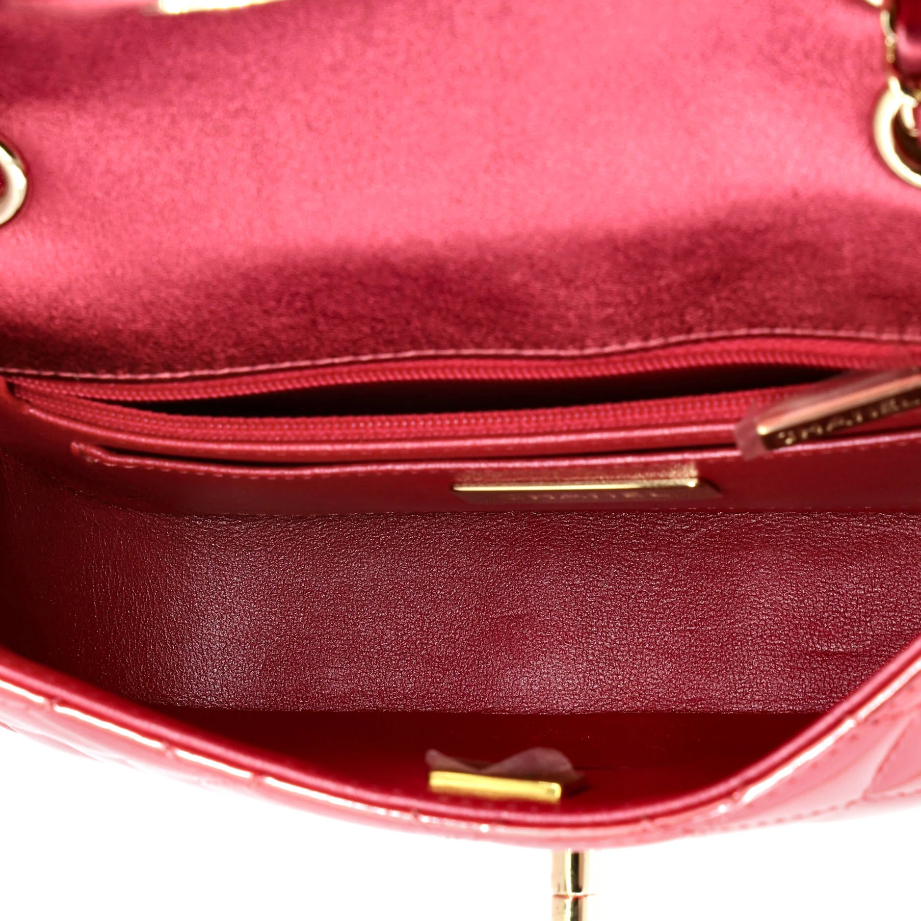 Hollywood Boulevard Flap Bag with Star Coin Purse Quilted Metallic Leather Small - Image 5