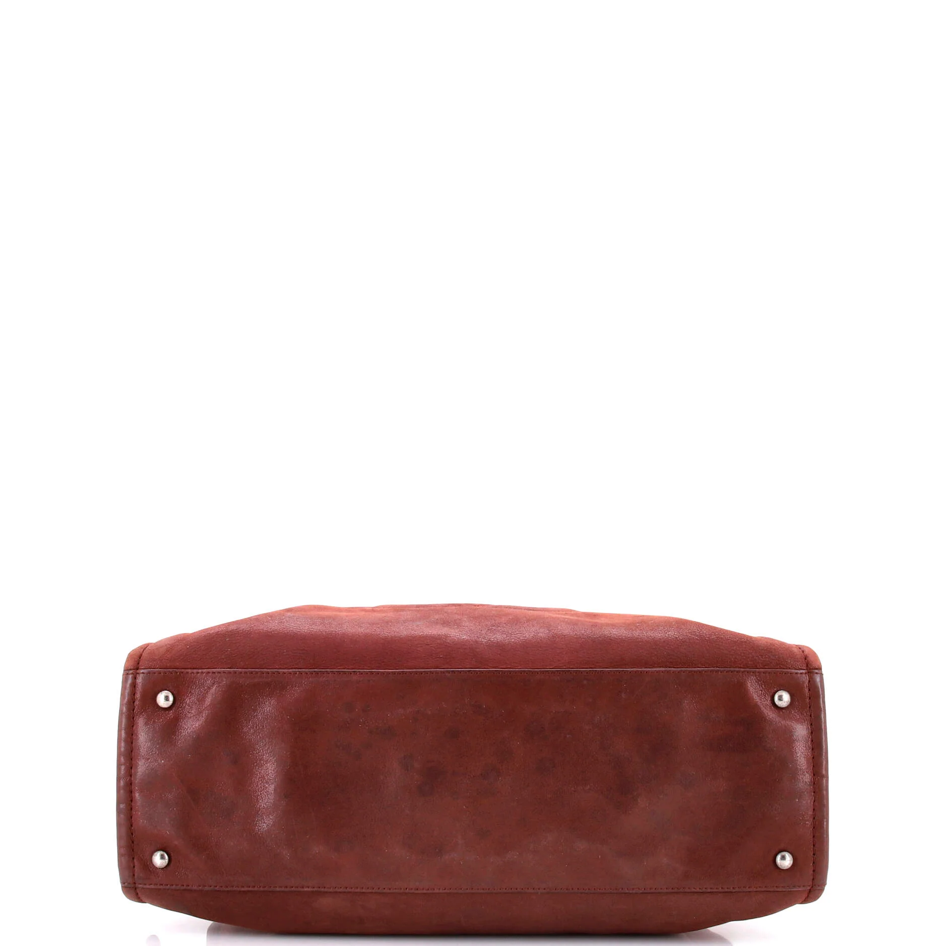 In the Mix Timeless Bowler Bag Iridescent Calfskin and Quilted Glazed Calfskin Large - Image 4