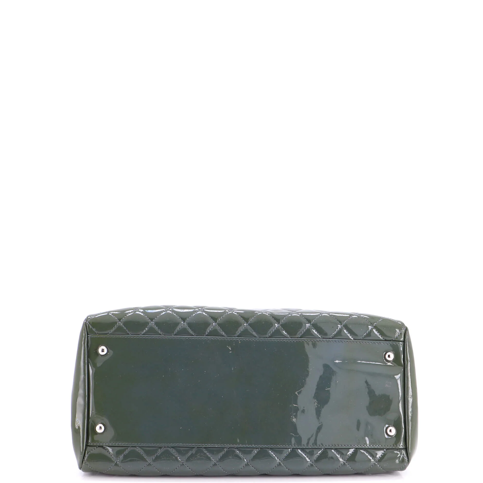 Just Mademoiselle Bag Quilted Patent Large - Image 4