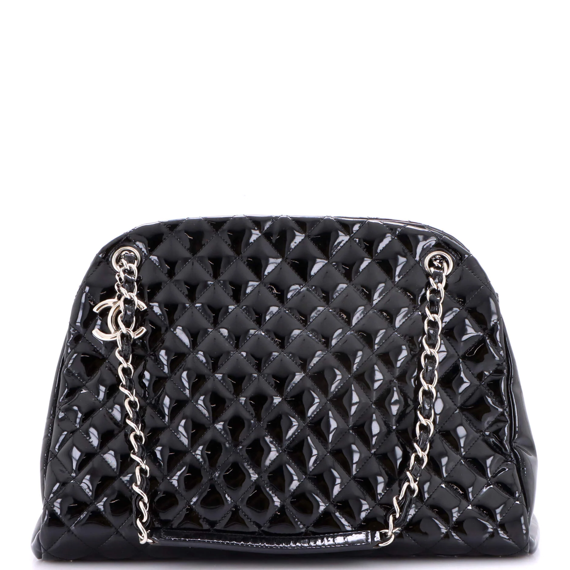 Just Mademoiselle Bag Quilted Patent Large