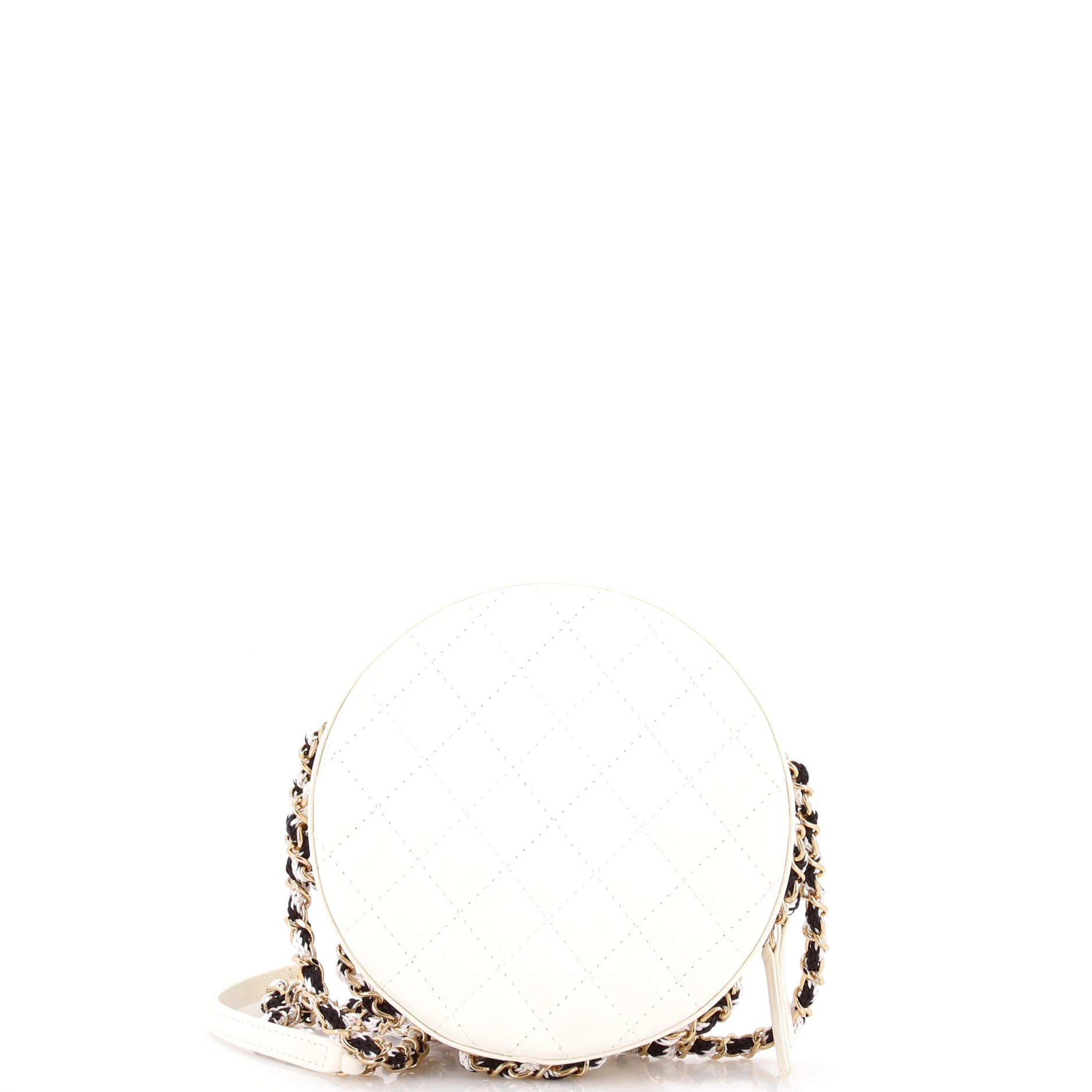 Lifesaver Round Crossbody Bag Lambskin Small - Image 3