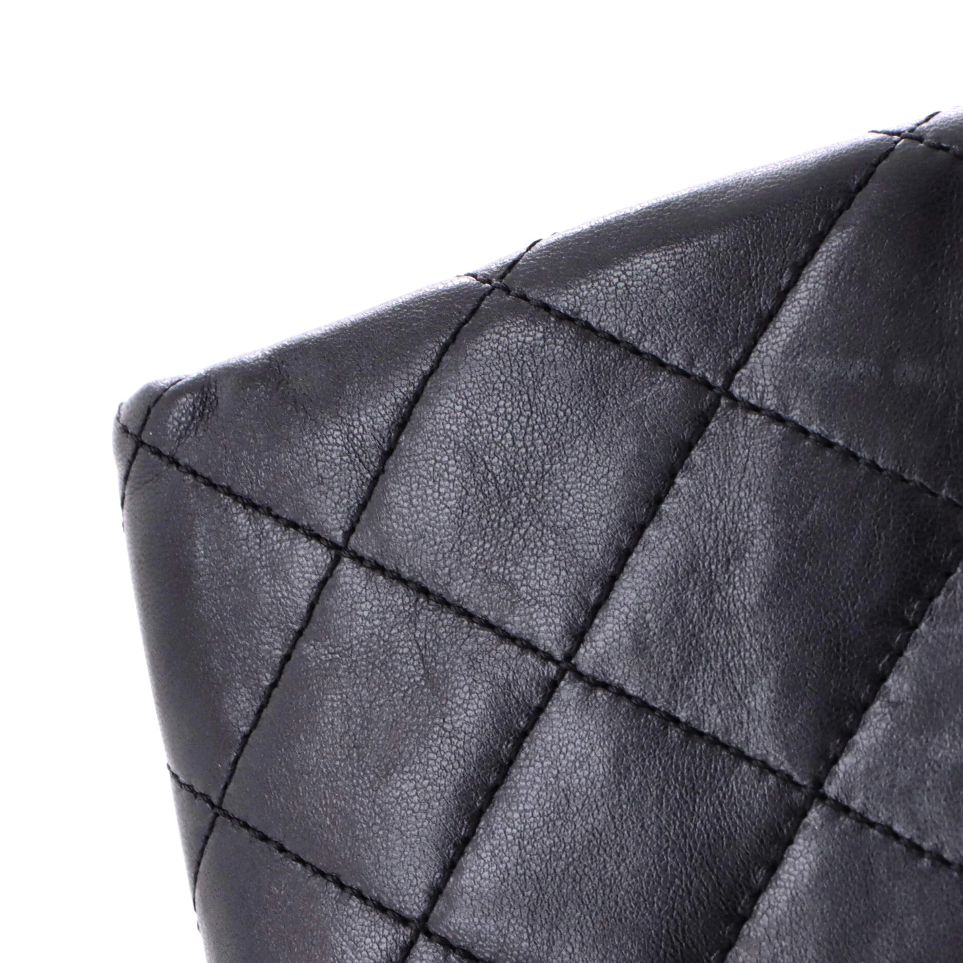 Logo Enamel Full Flap Bag Quilted Lambskin Mini - Image 6