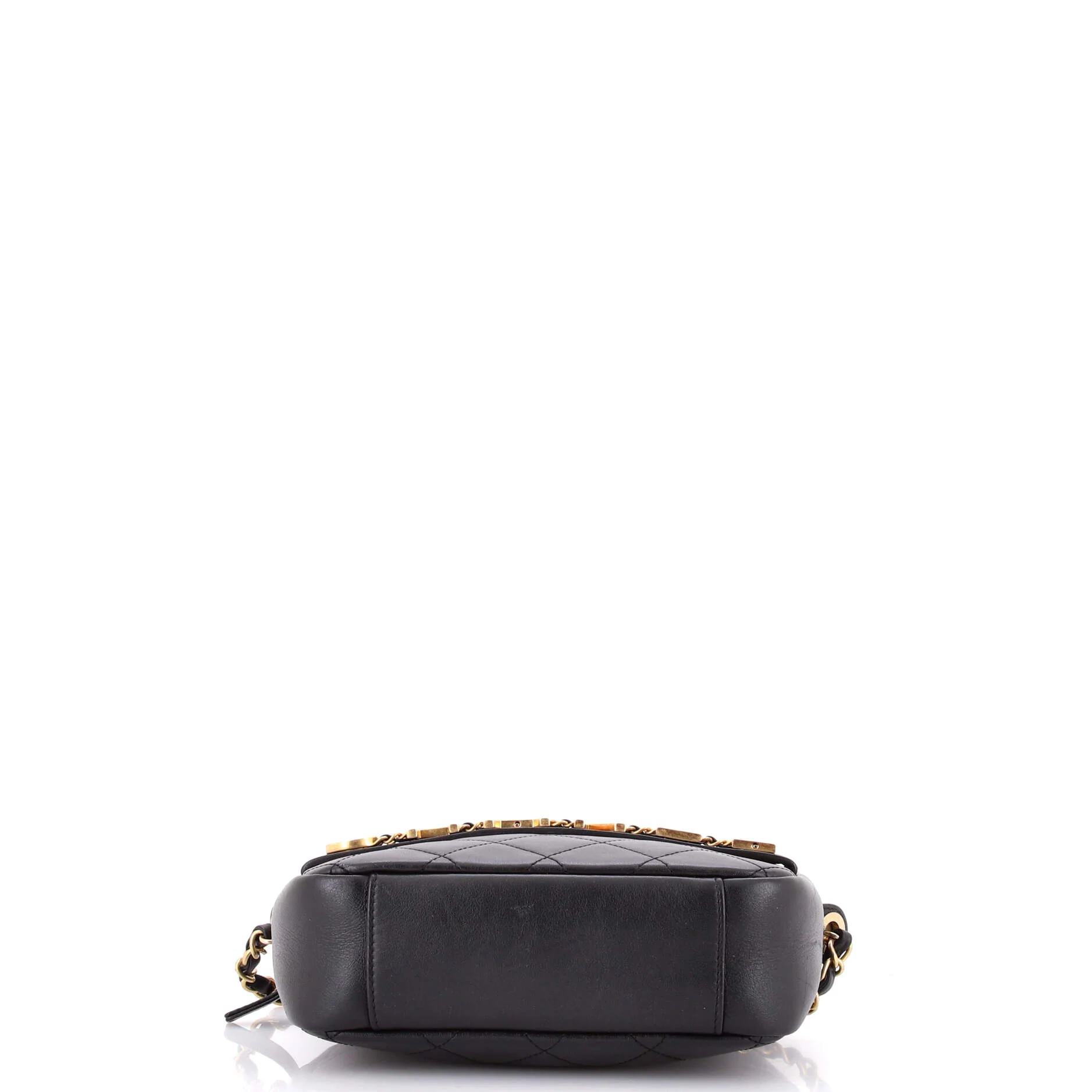 Logo Enchained Camera Case Quilted Calfskin - Image 4