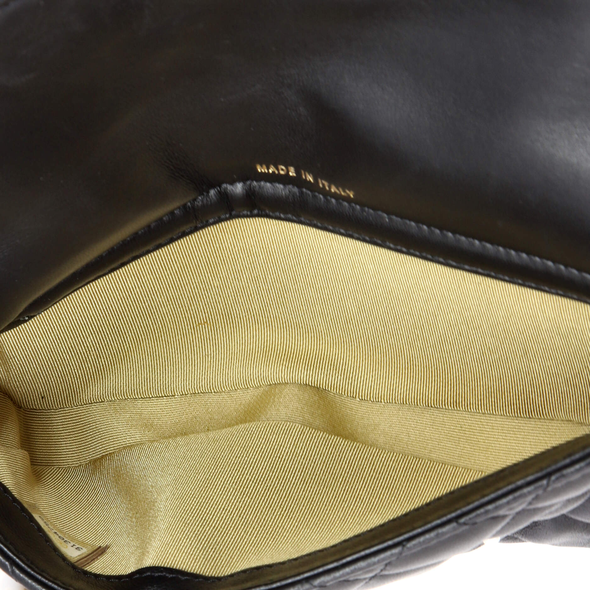 Lucky Charms Classic Flap Phone Holder with Chain Quilted Lambskin - Image 5