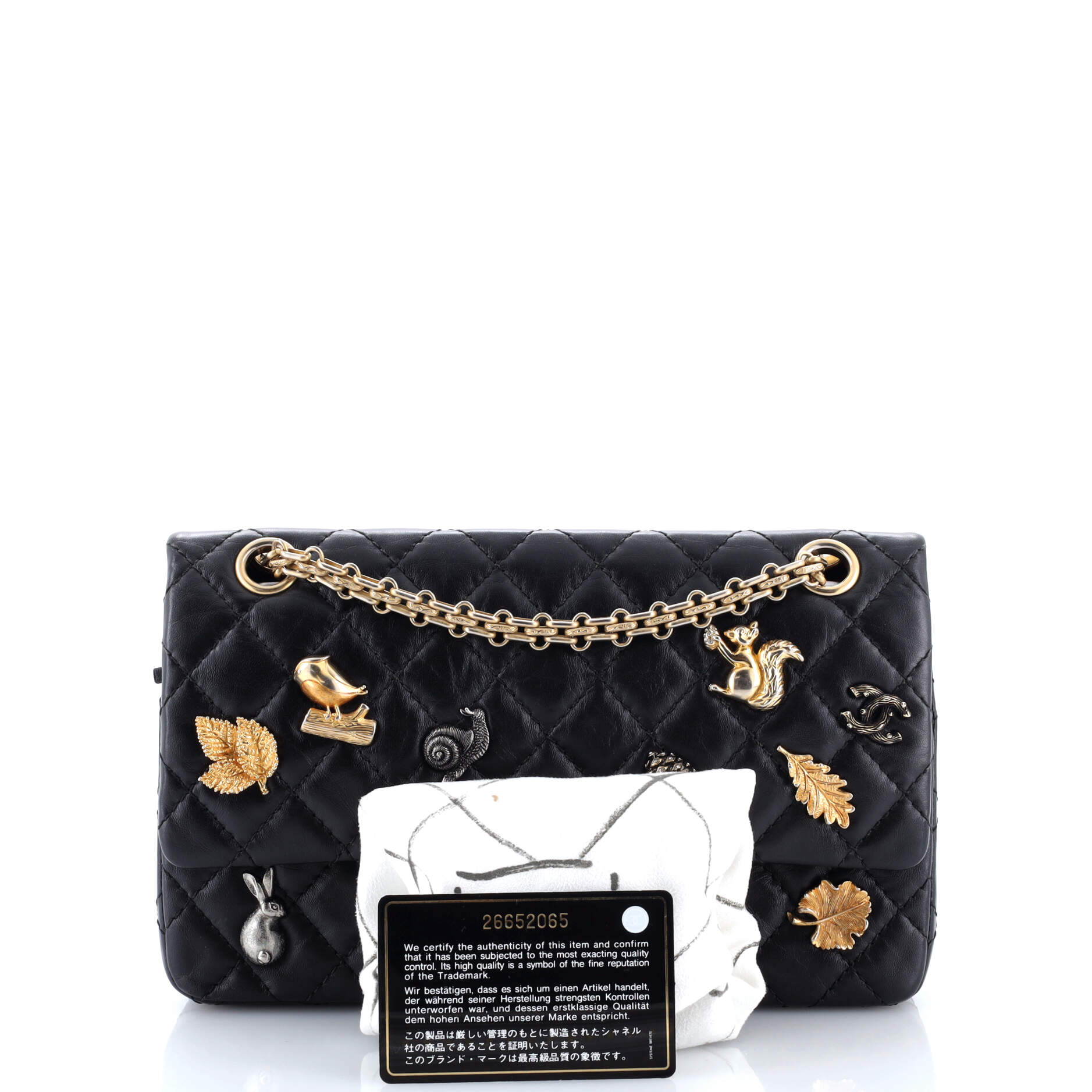 Lucky Charms Reissue 2.55 Flap Bag Quilted Aged Calfskin 225 - Image 2