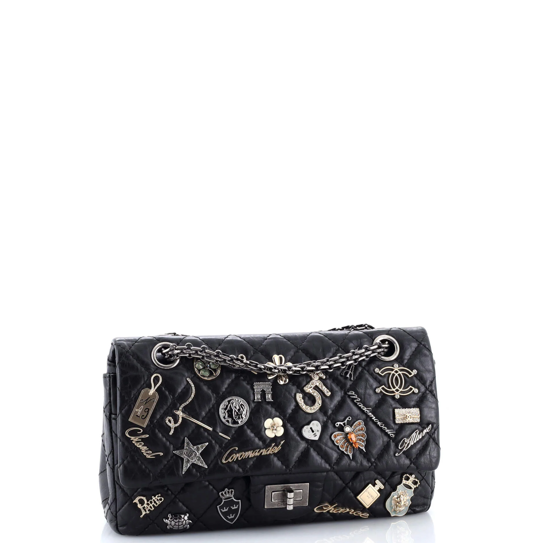 Lucky Charms Reissue 2.55 Flap Bag Quilted Aged Calfskin 225 - Image 2