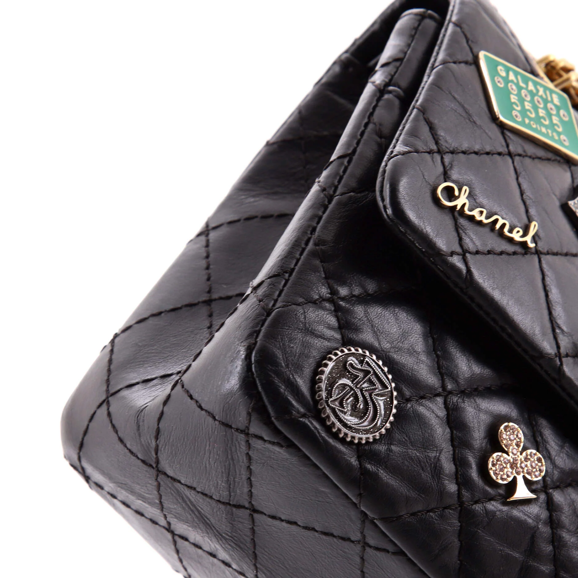 Lucky Charms Reissue 2.55 Flap Bag Quilted Aged Calfskin 225 - Image 6