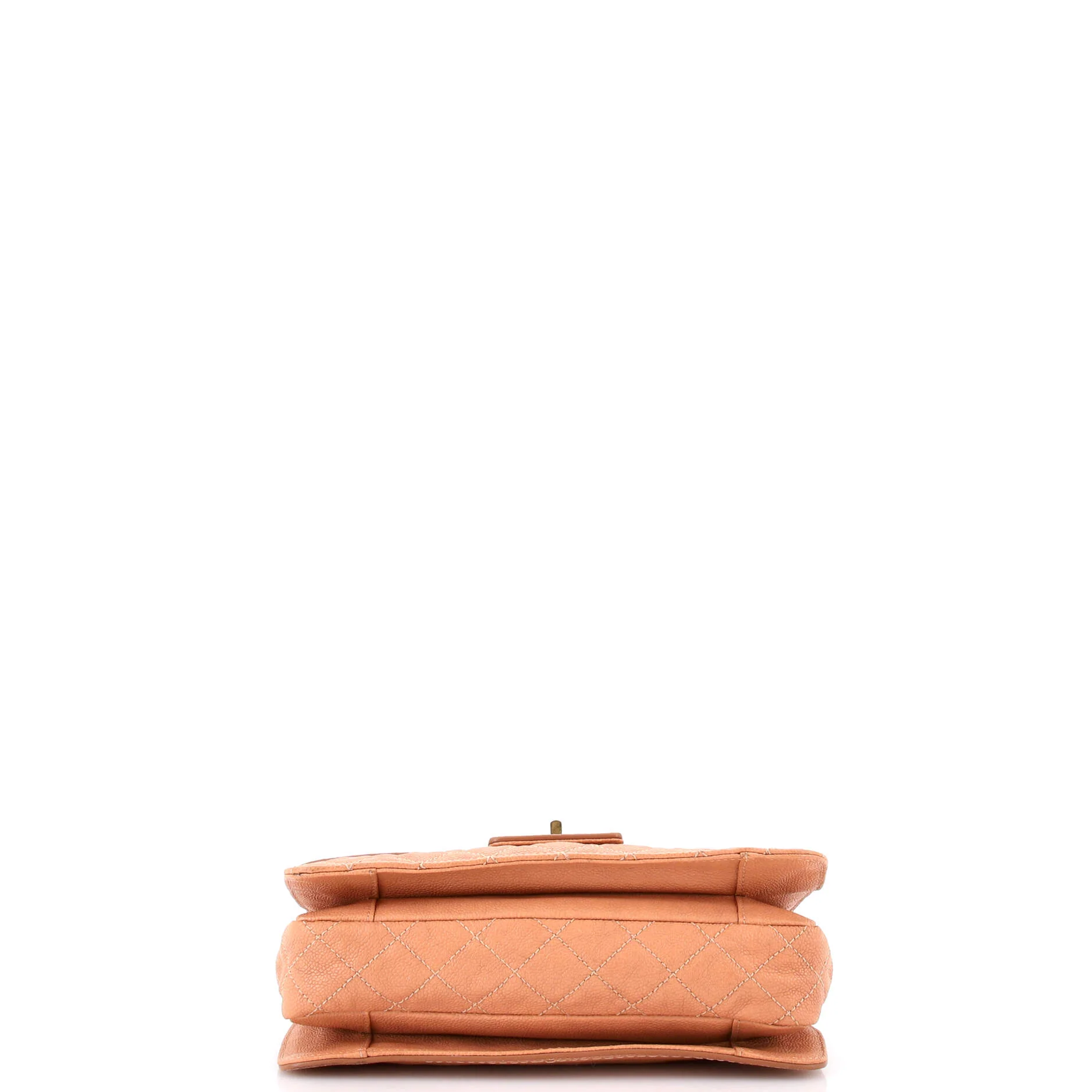 Mademoiselle Lock Flap Bag Quilted Caviar Medium - Image 4