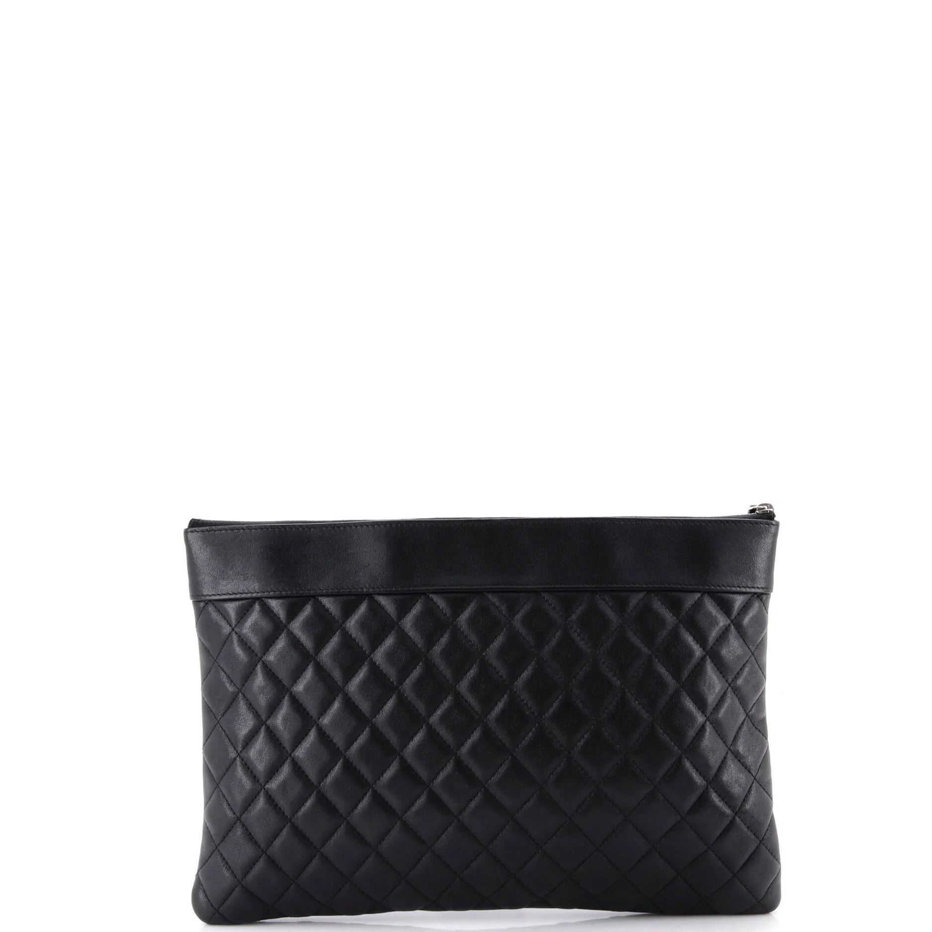 Mademoiselle Vintage O Case Clutch Quilted Sheepskin Large - Image 3