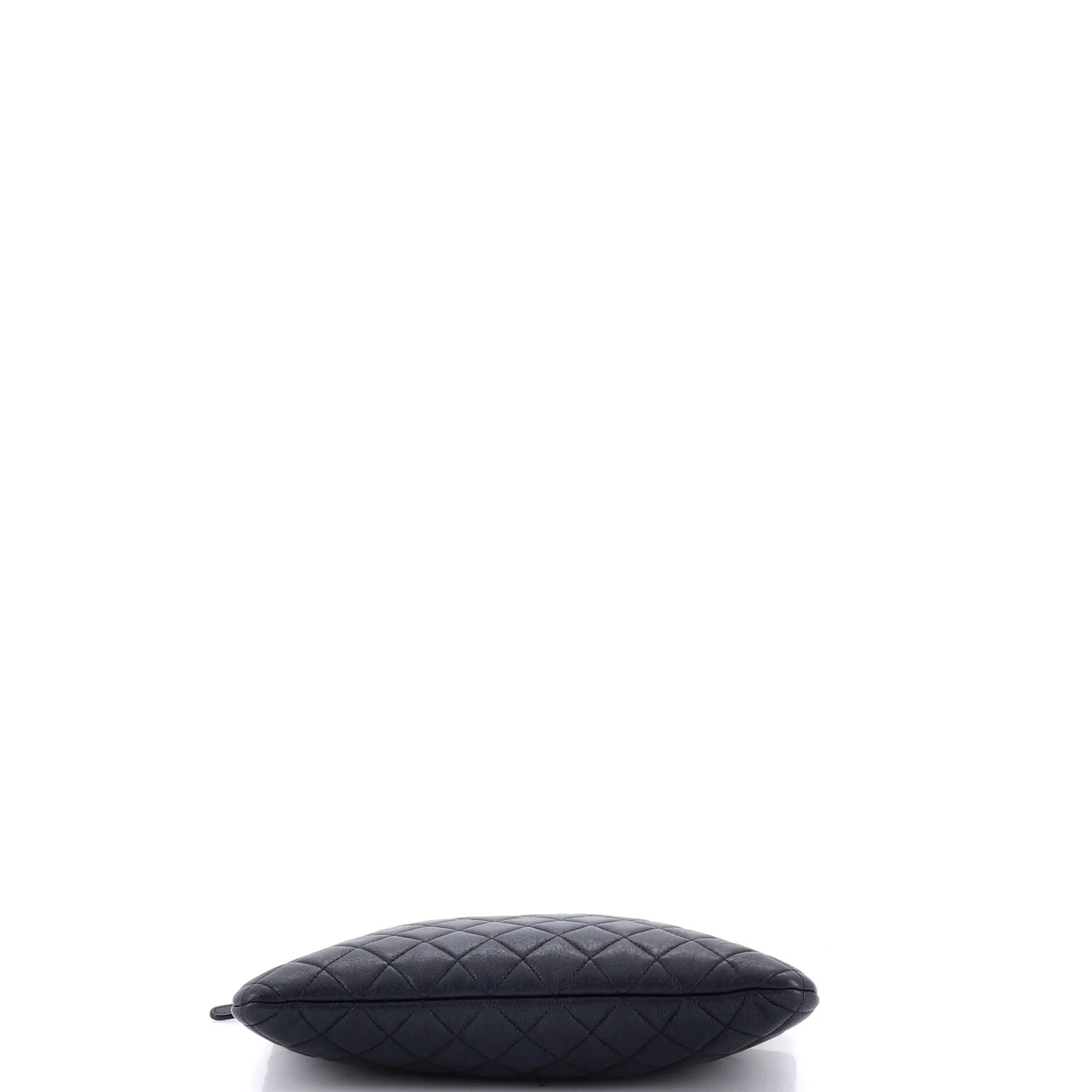 Mademoiselle Vintage O Case Clutch Quilted Sheepskin Medium - Image 4