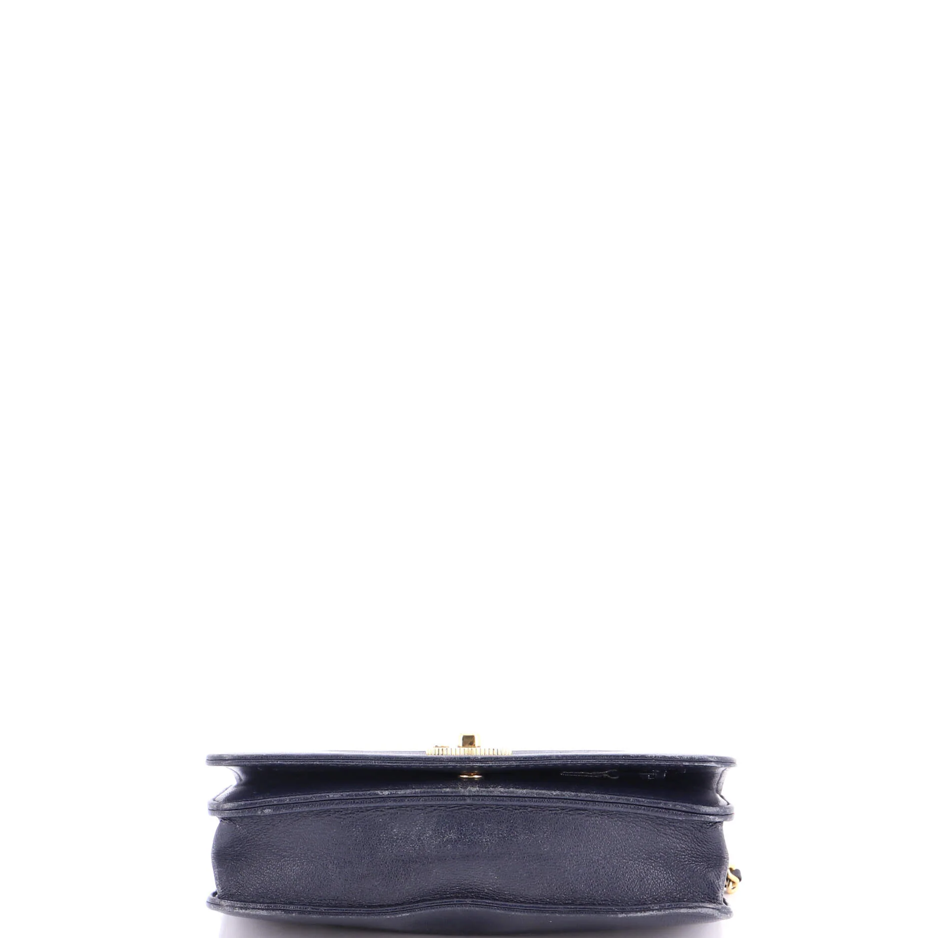 Mademoiselle Vintage Wallet on Chain Quilted Sheepskin - Image 4