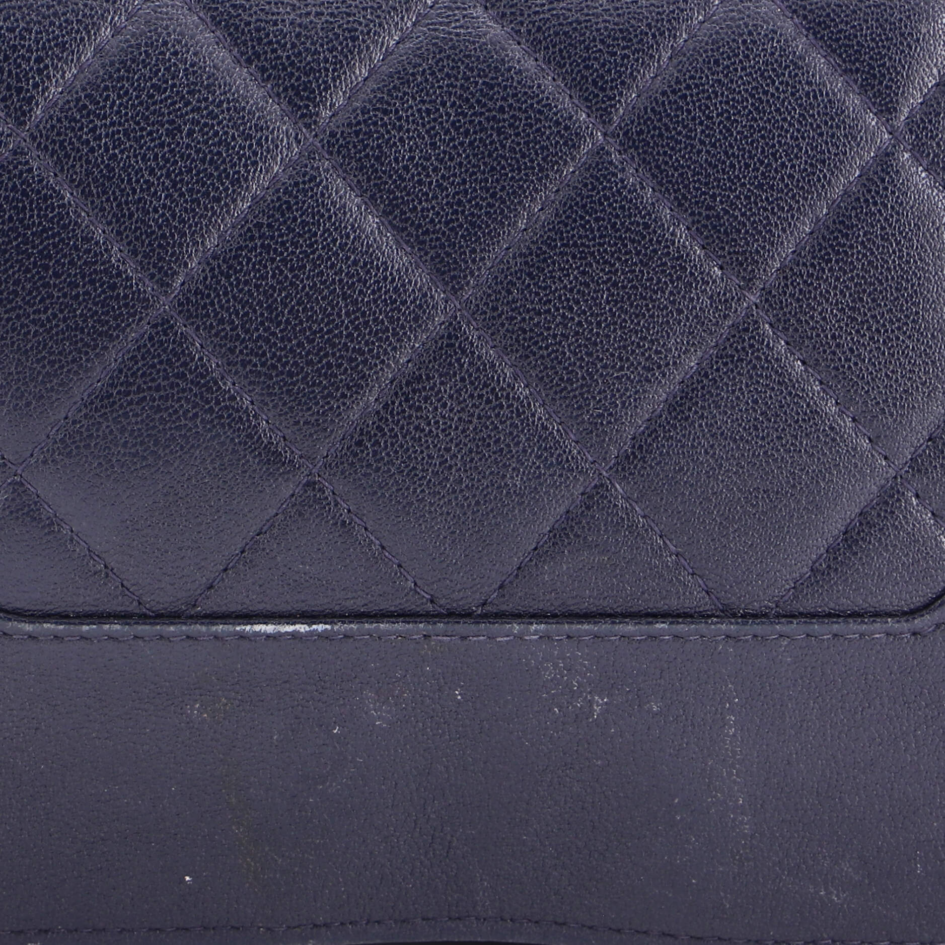 Mademoiselle Vintage Wallet on Chain Quilted Sheepskin - Image 6