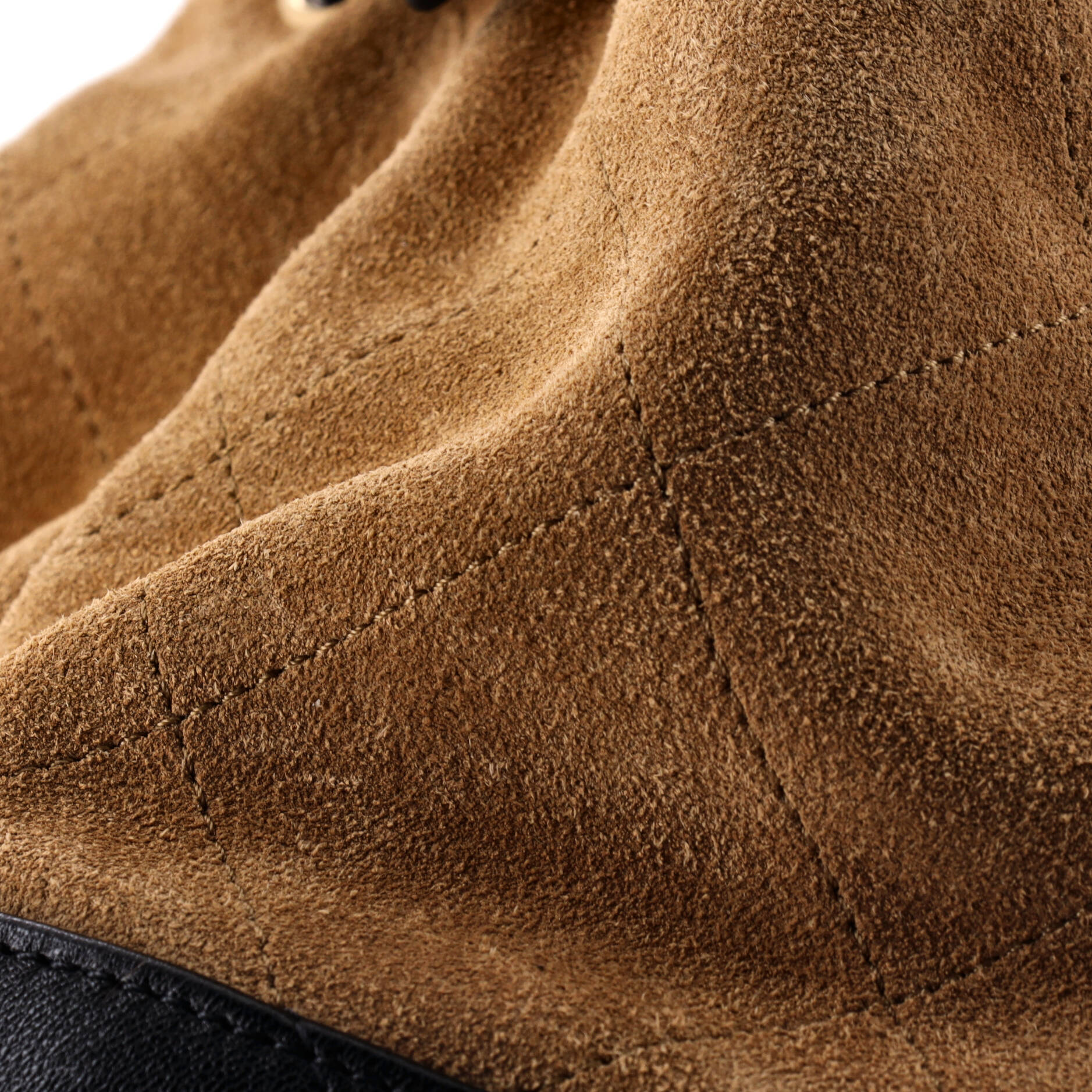 Metiers d'Art Shopping Bag Quilted Suede and Lambskin Small - Image 6