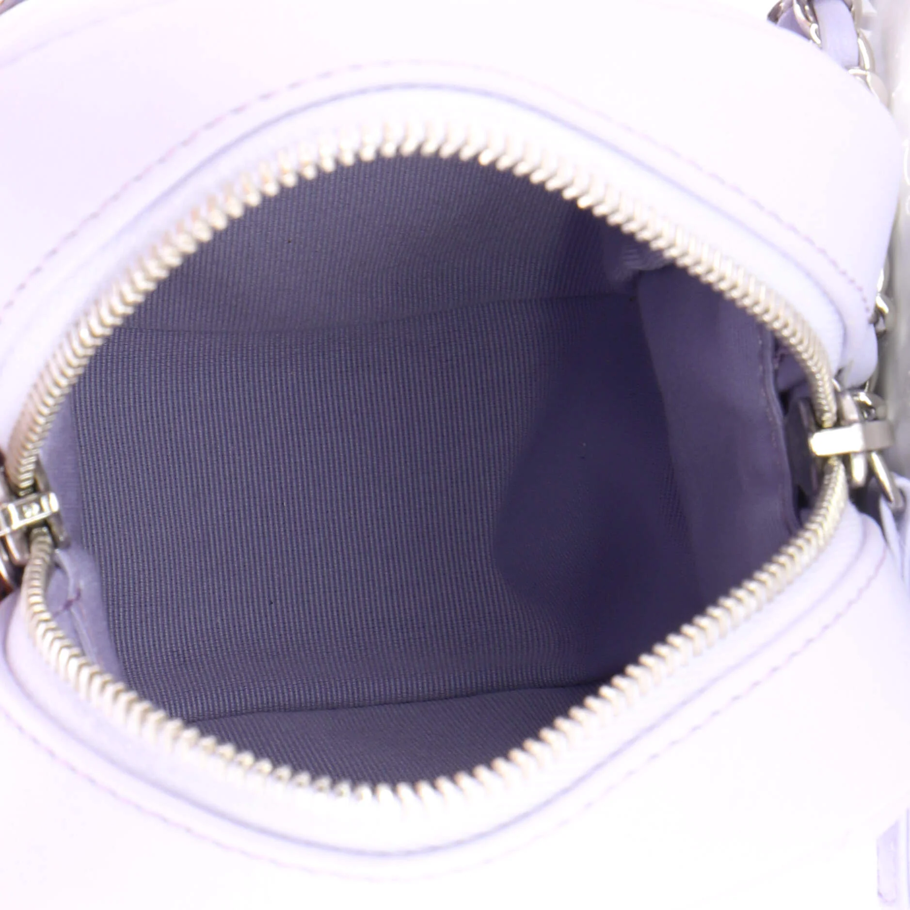 My Perfect Adjustable Chain Crossbody Bag Quilted Lambskin with Iridescent Pearls Small - Image 5