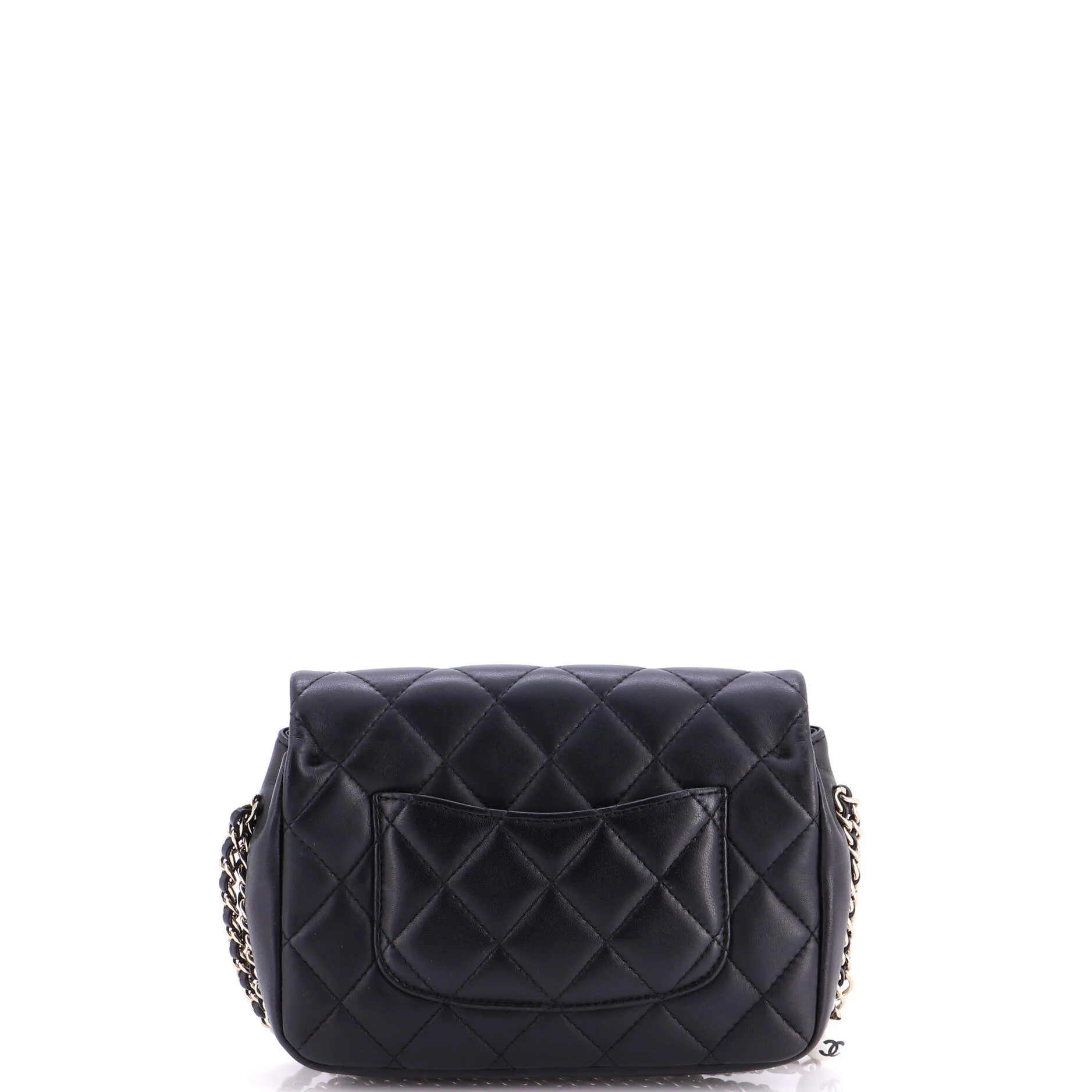 My Precious Pearls Chain Flap Bag Quilted Lambskin Medium - Image 3