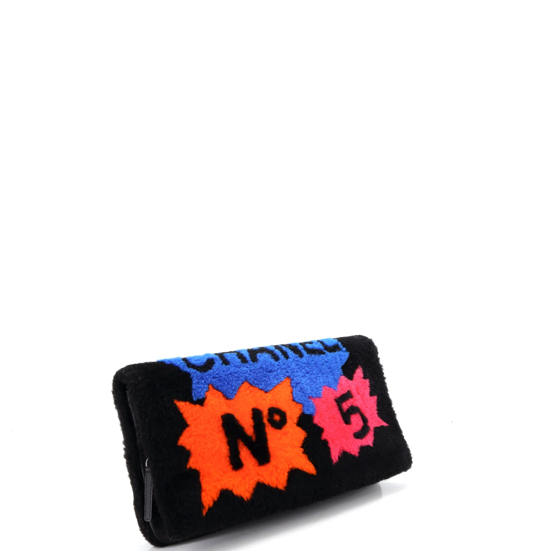 No.5 Comic Clutch Shearling - Image 2