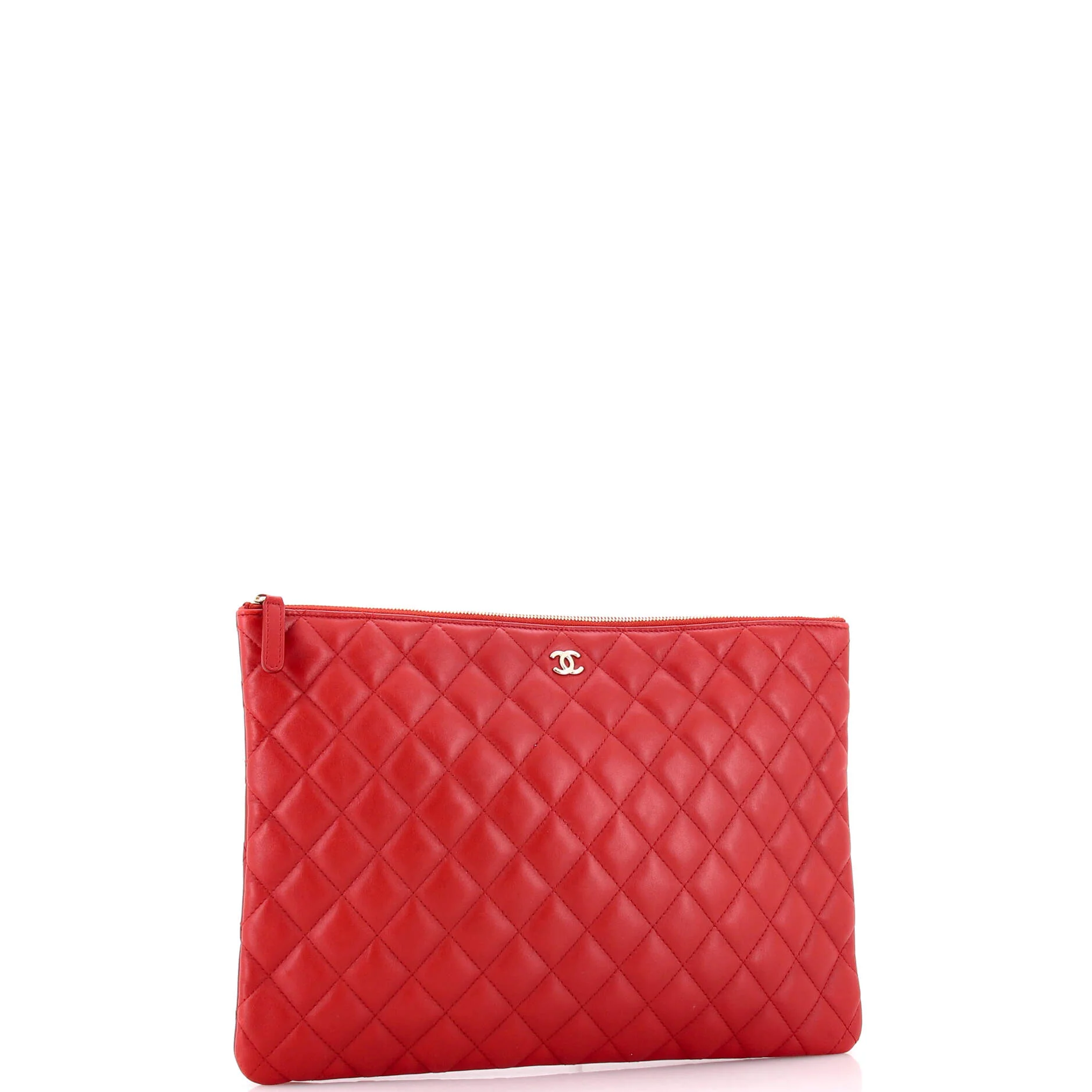 O Case Clutch Quilted Lambskin Large - Image 2