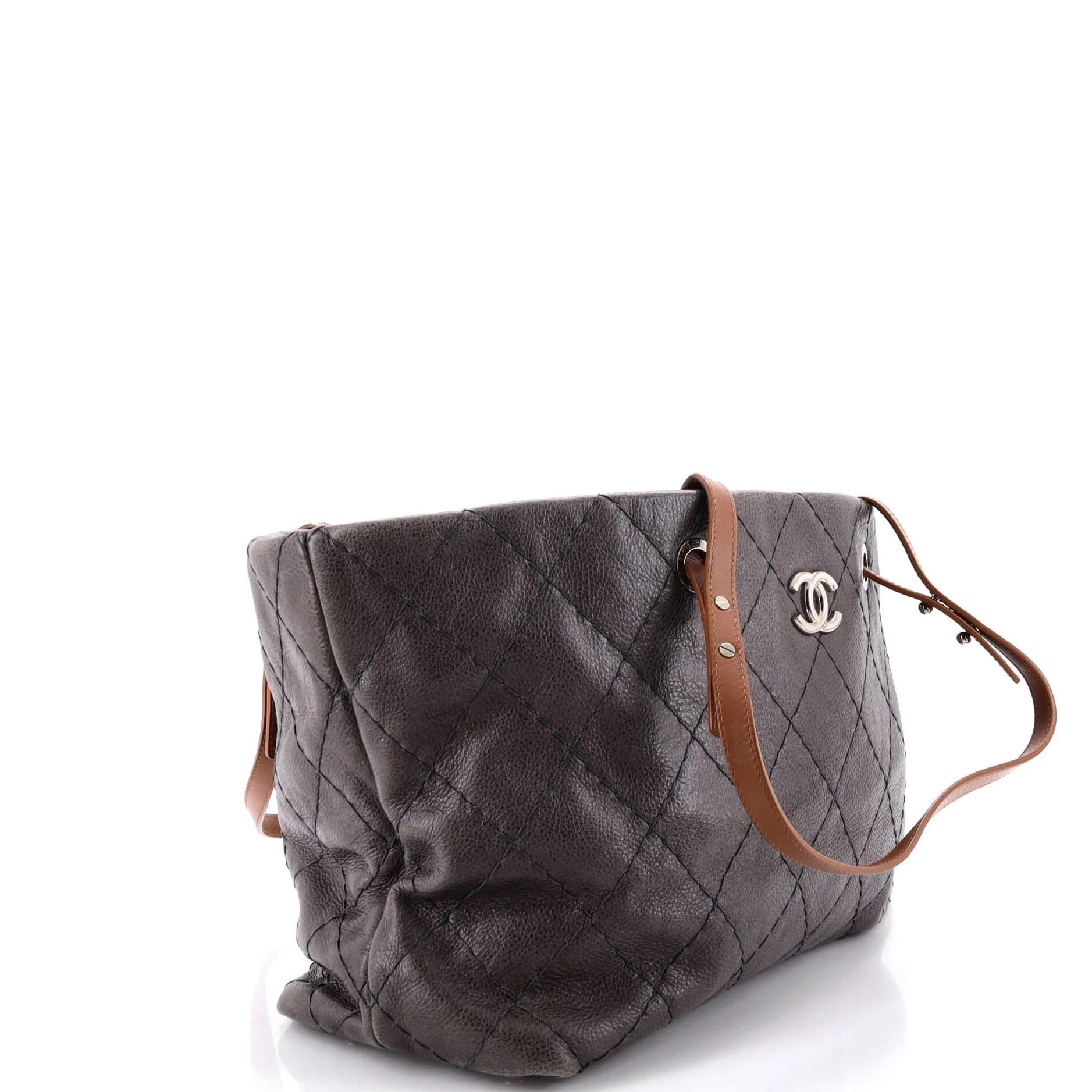 On The Road Tote Quilted Leather Large - Image 2