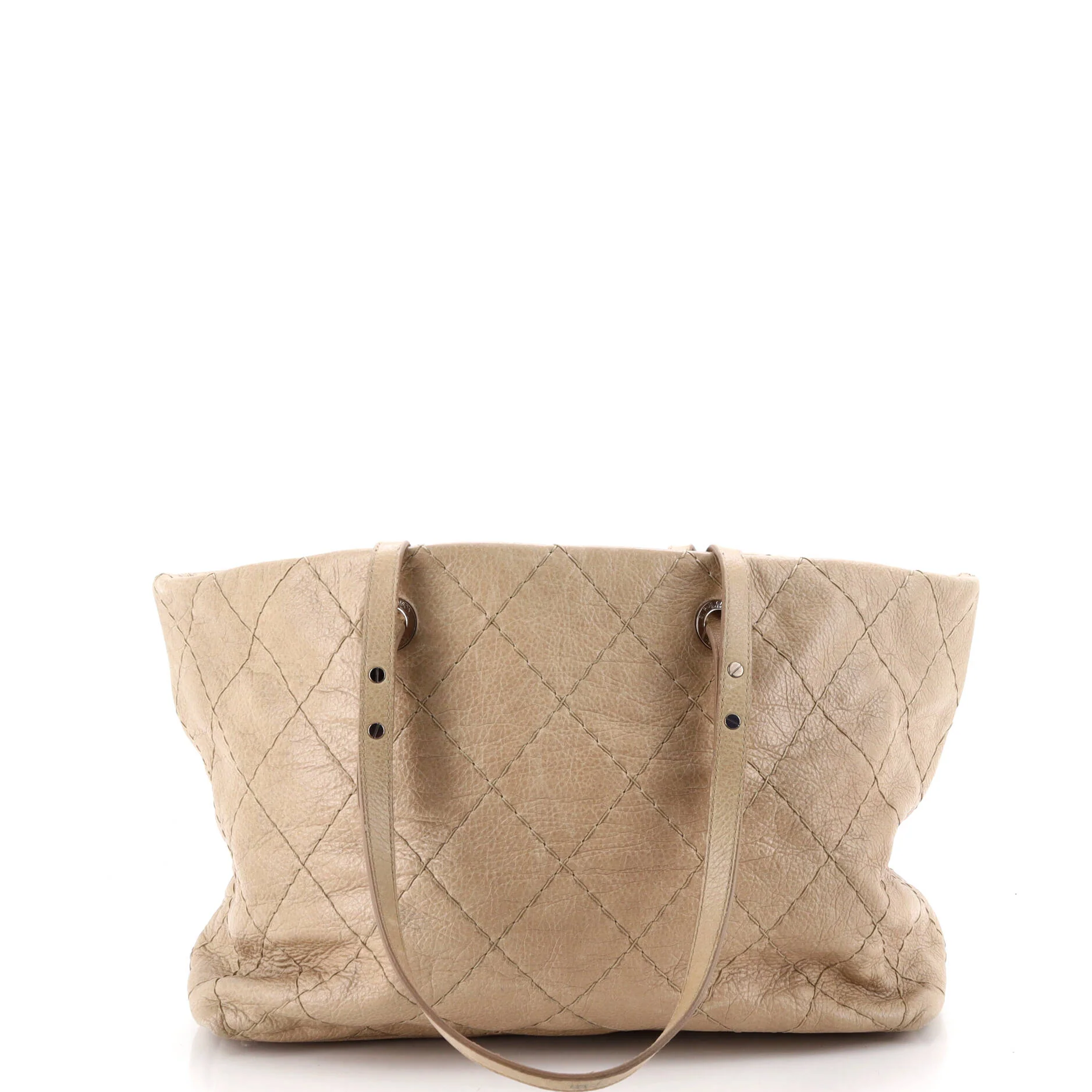 On The Road Tote Quilted Leather Large - Image 3