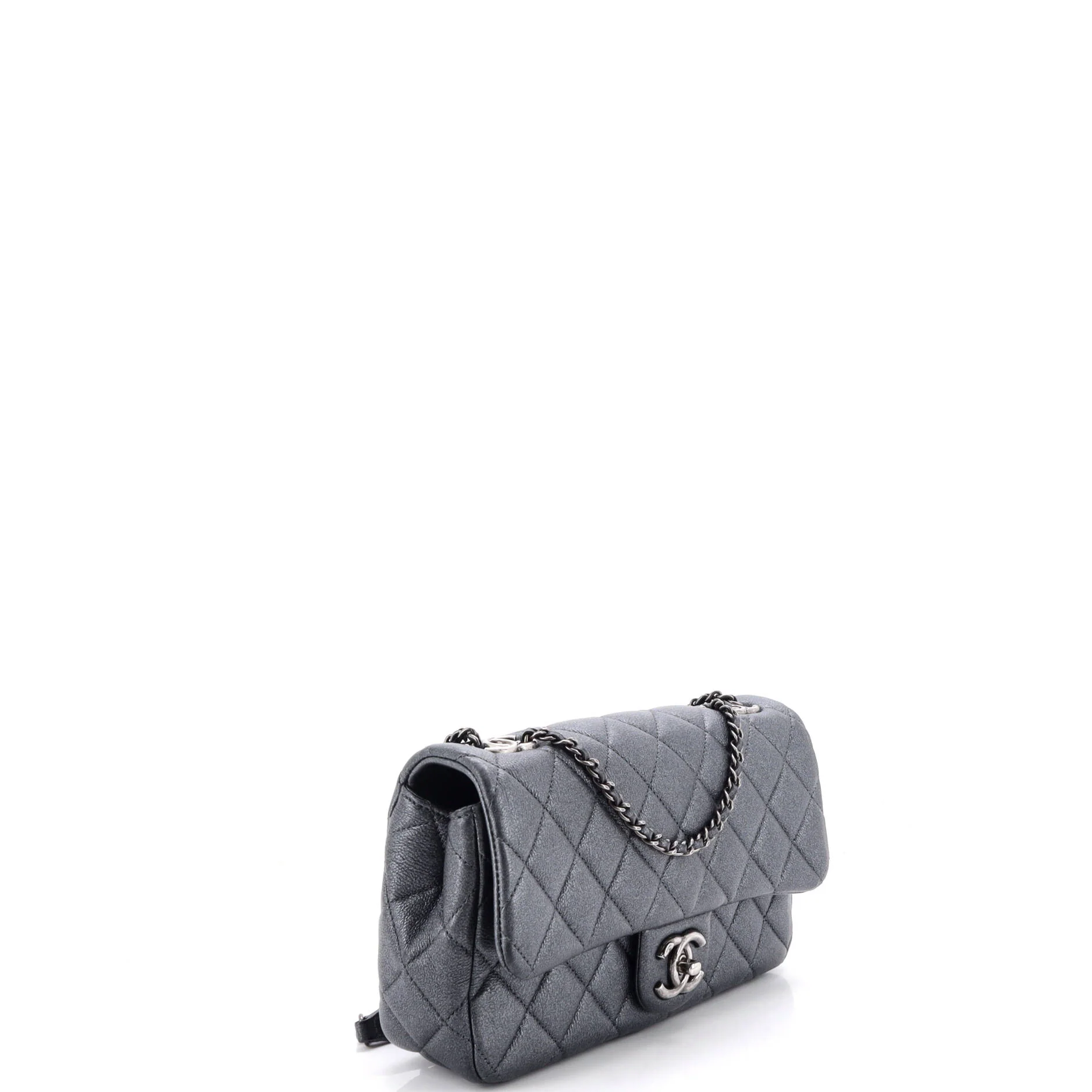 Paris-Salzburg Flap Bag Quilted Iridescent Calfskin Medium - Image 2