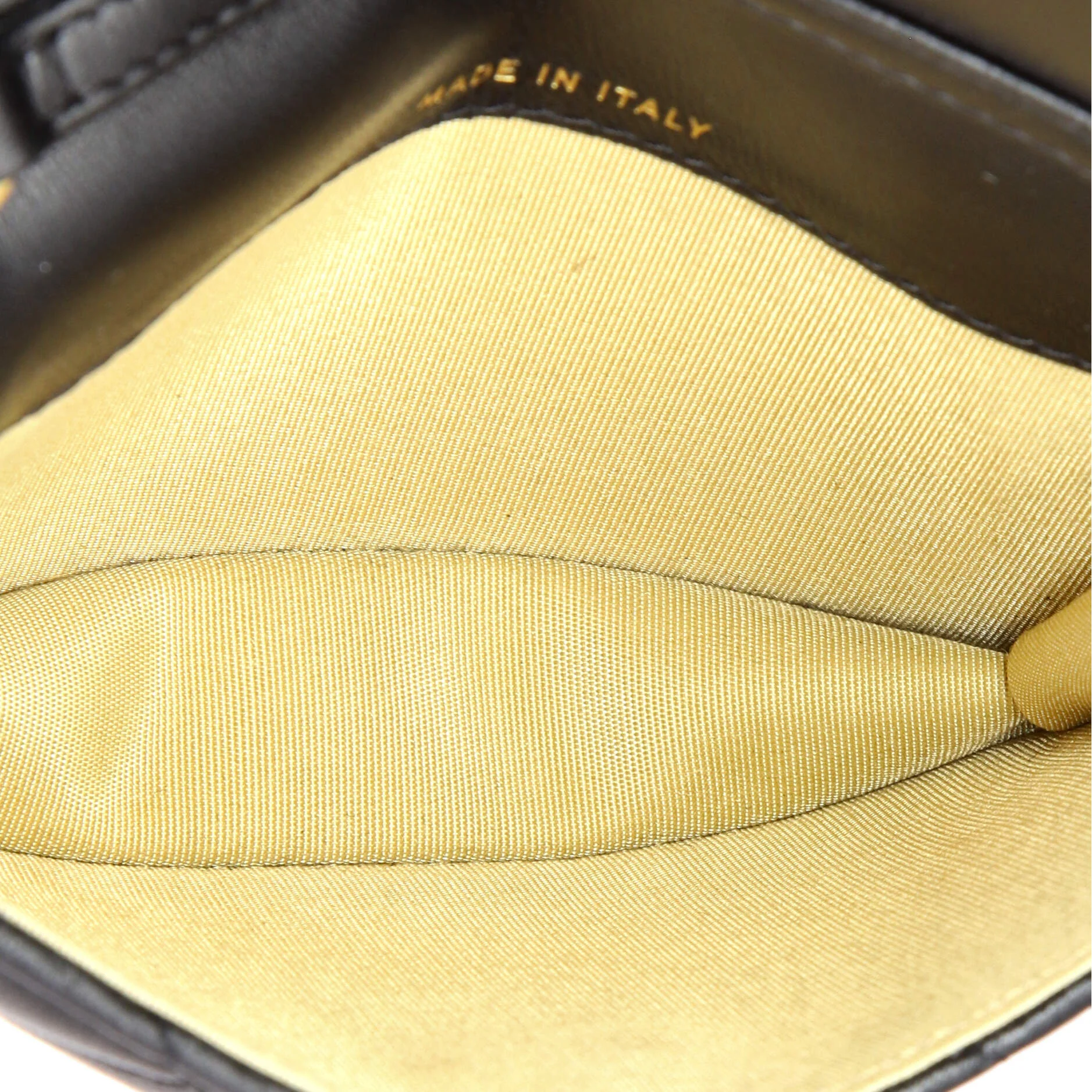 Pearl Crush Flap Clutch with Chain Quilted Lambskin Mini - Image 6
