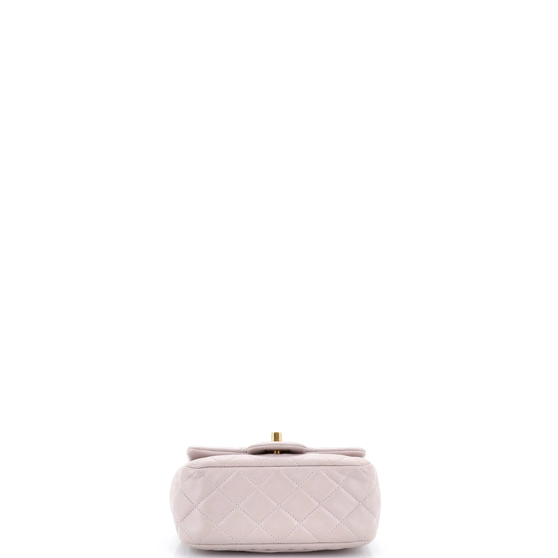 Pearl Crush Square Flap Bag Quilted Lambskin Mini - Image 4