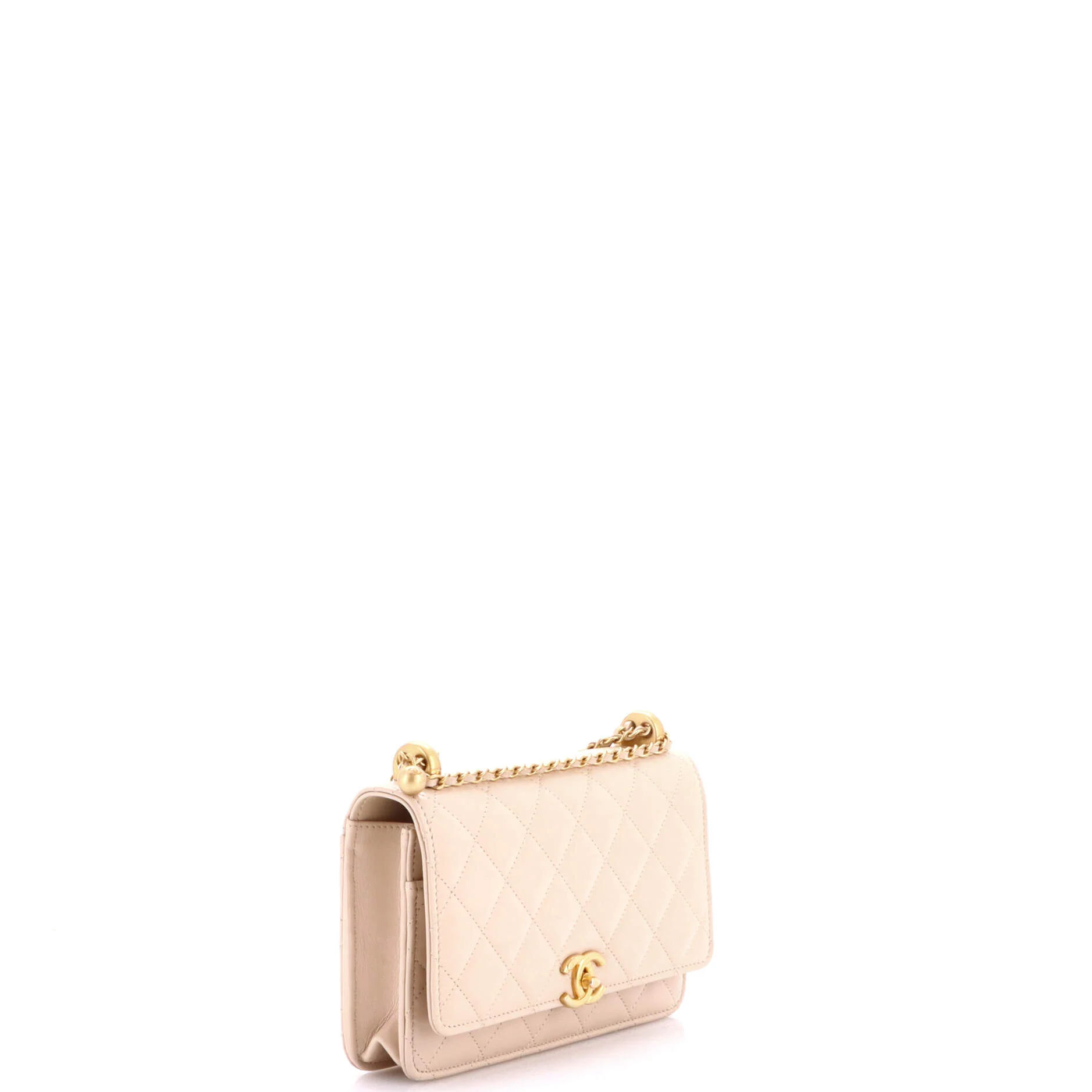 Perfect Fit Wallet on Chain Quilted Calfskin - Image 2
