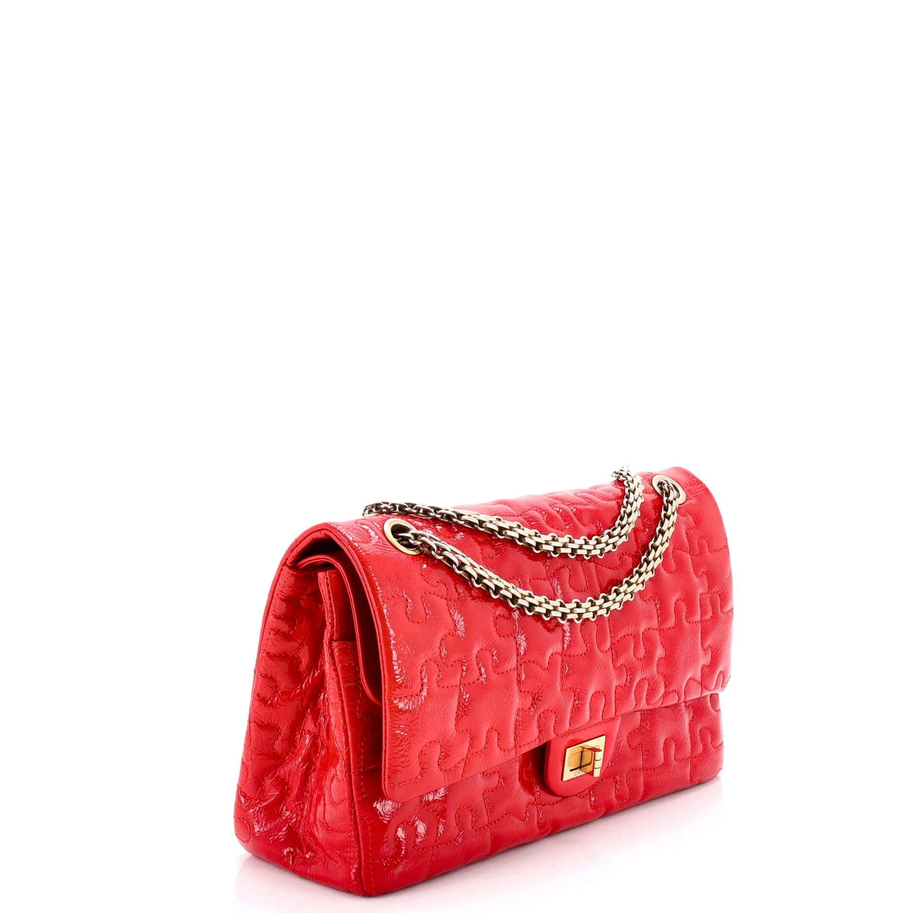 Puzzle Reissue 2.55 Flap Bag Quilted Patent 226 - Image 2