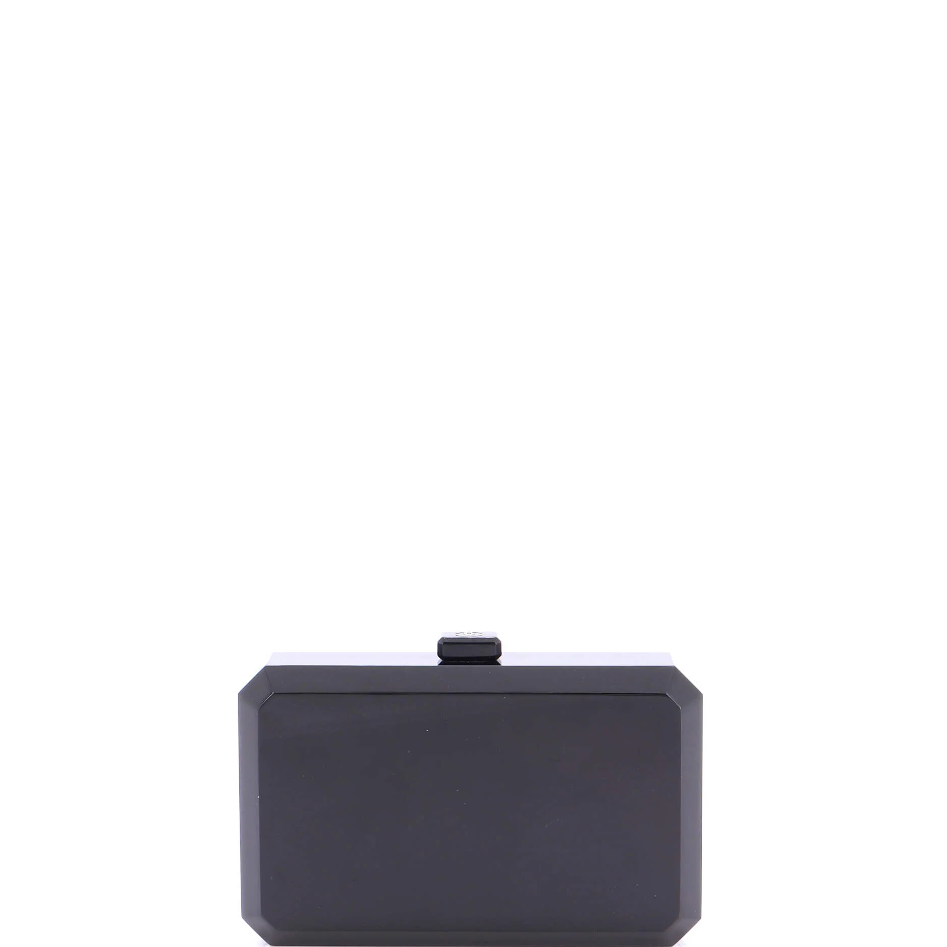 Rectangular CC Minaudiere Clutch Plexiglass - Image 3