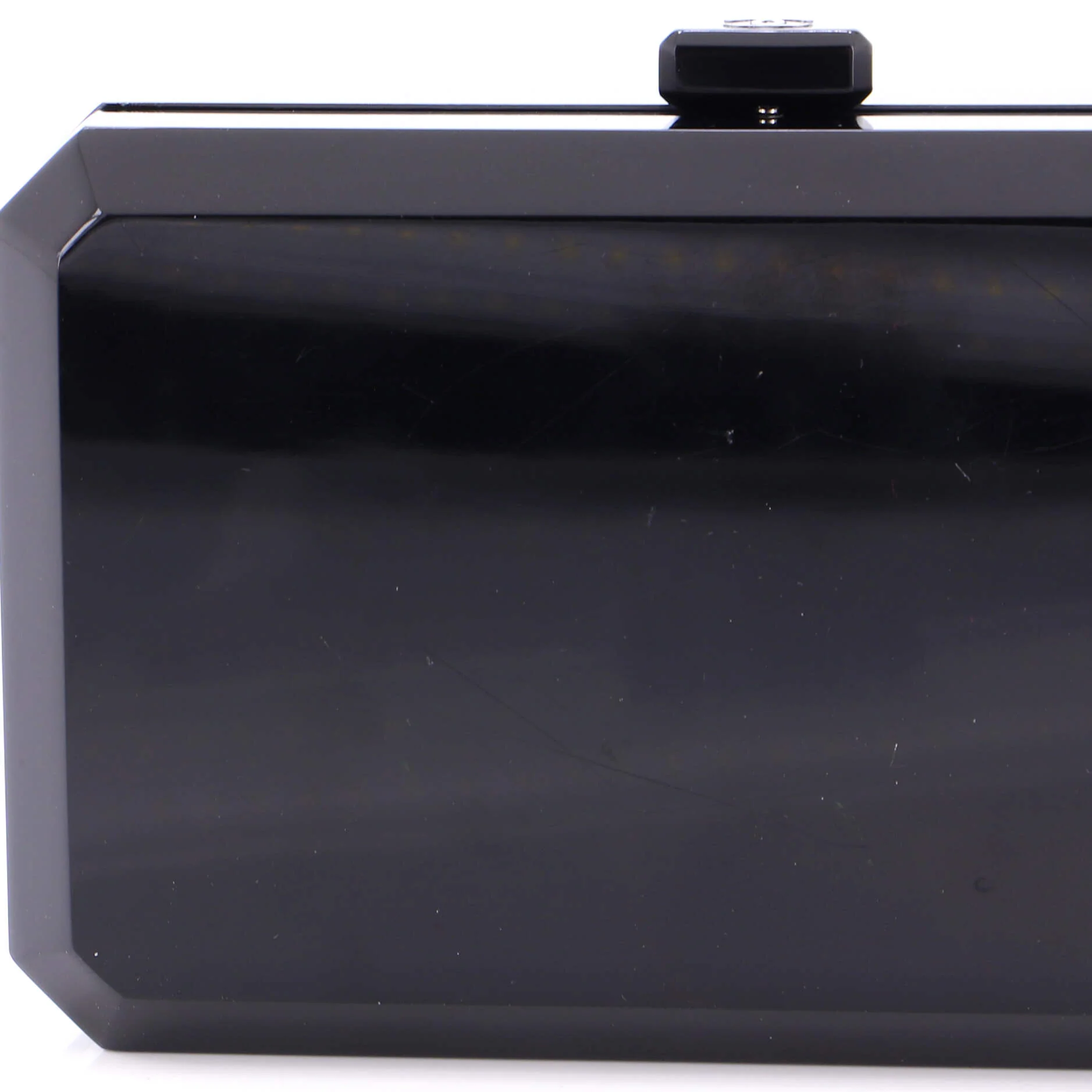 Rectangular CC Minaudiere Clutch Plexiglass - Image 6