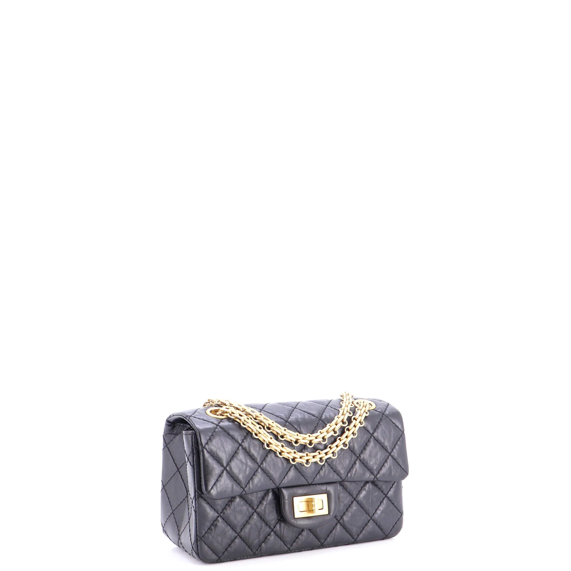 Reissue 2.55 Flap Bag Quilted Aged Calfskin 224 - Image 3