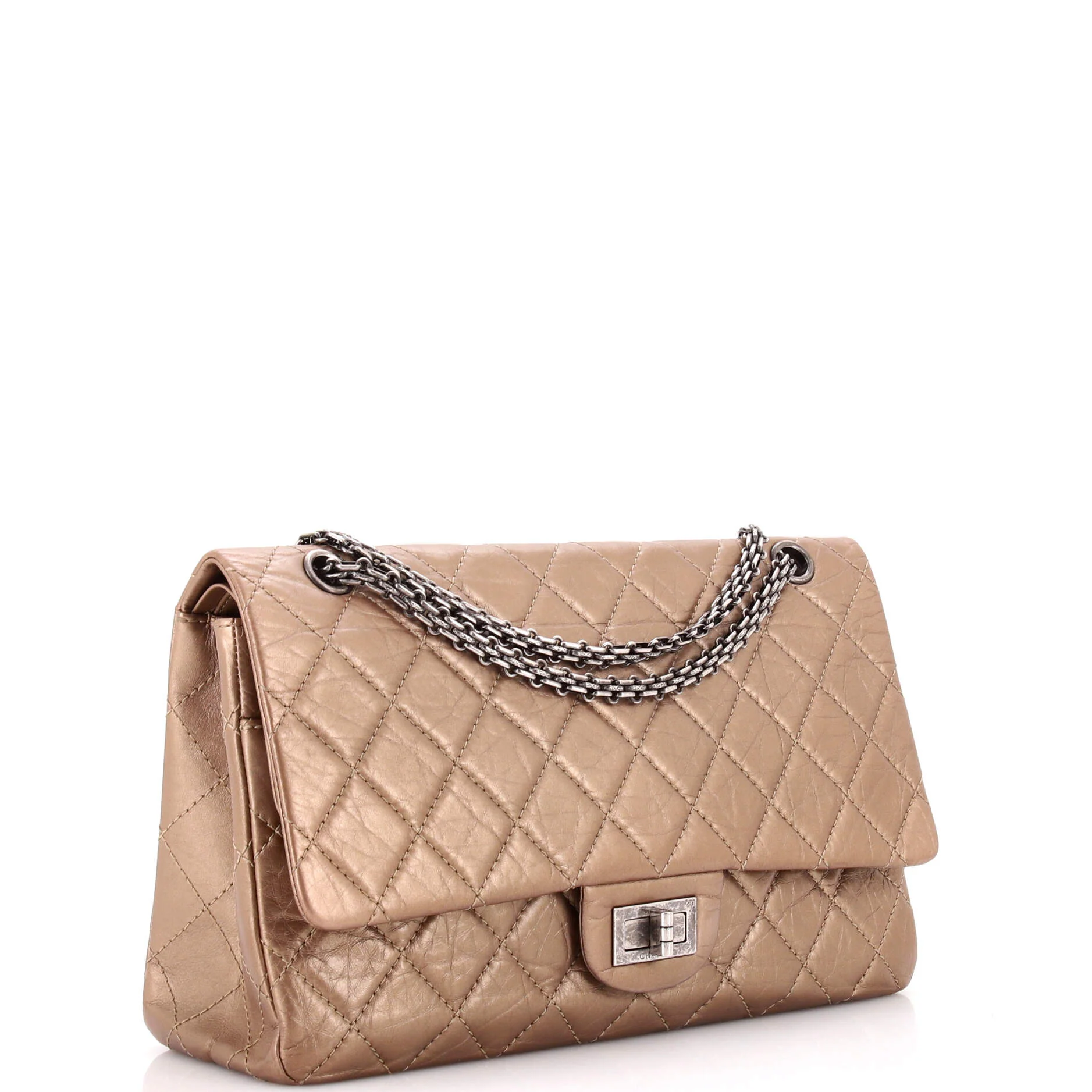 Reissue 2.55 Flap Bag Quilted Aged Calfskin 227 - Image 2