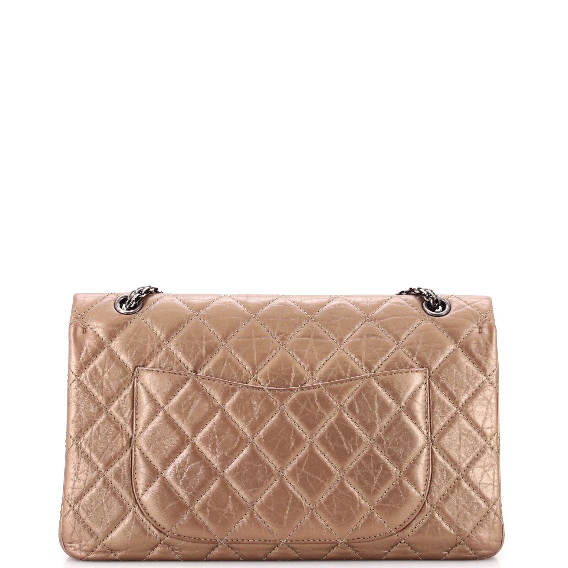 Reissue 2.55 Flap Bag Quilted Aged Calfskin 227 - Image 3