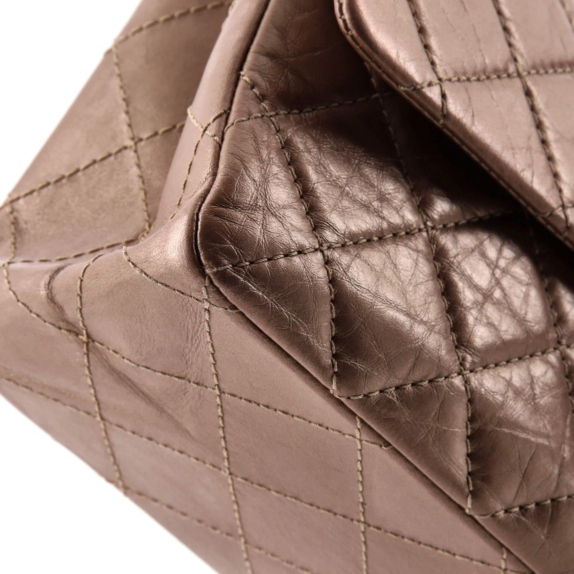 Reissue 2.55 Flap Bag Quilted Aged Calfskin 227 - Image 6