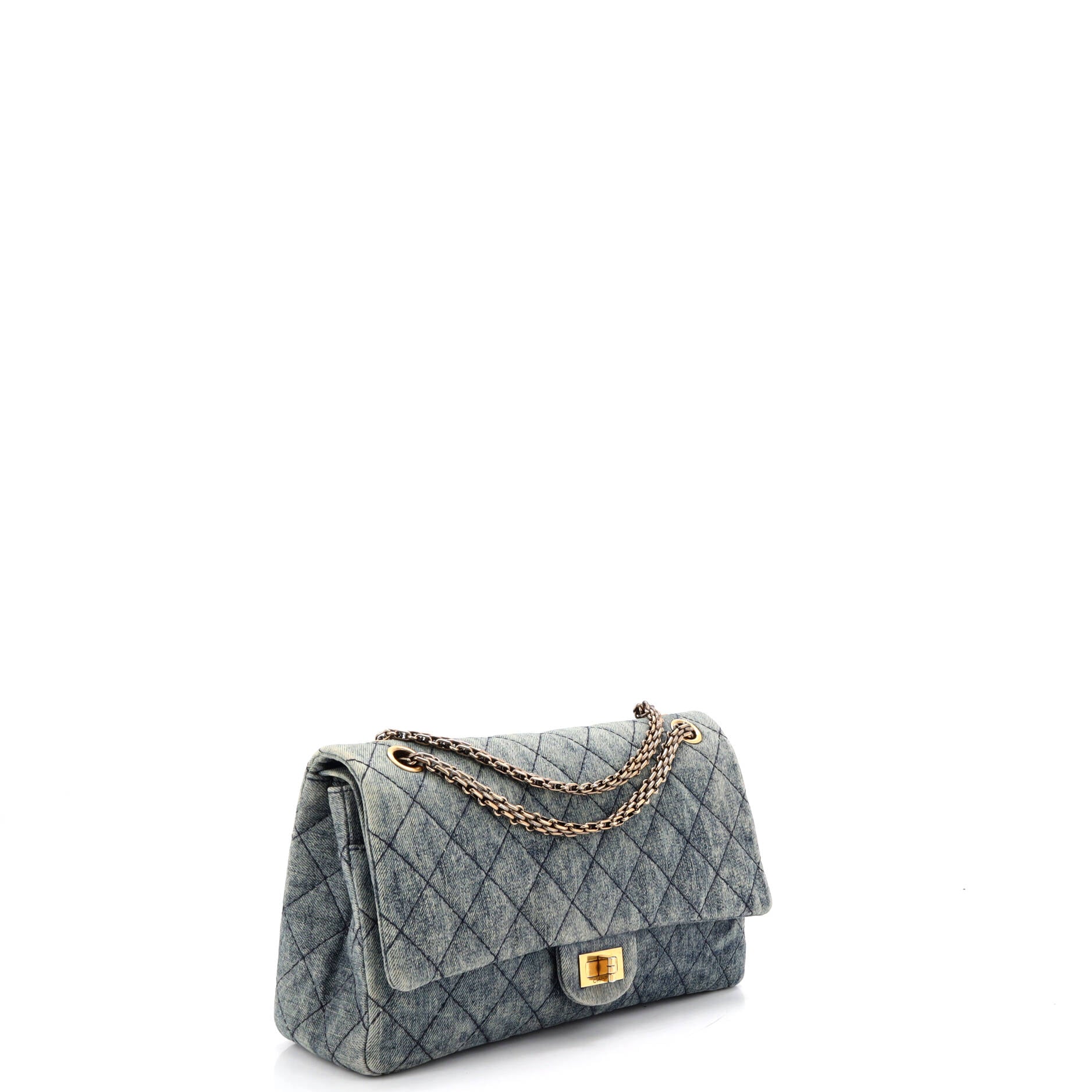 Reissue 2.55 Flap Bag Quilted Denim 226 - Image 2