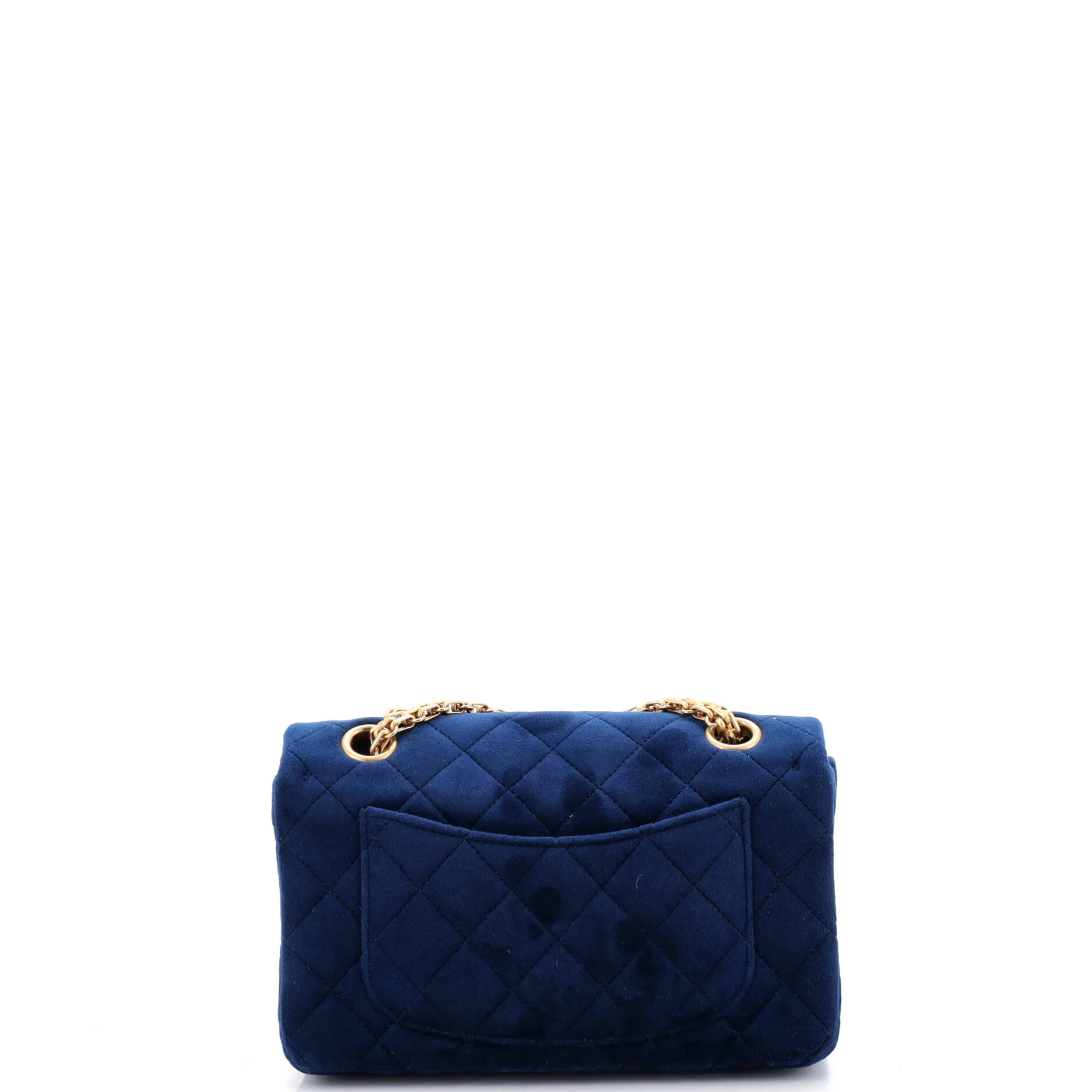 Reissue 2.55 Flap Bag Quilted Velvet Mini - Image 4