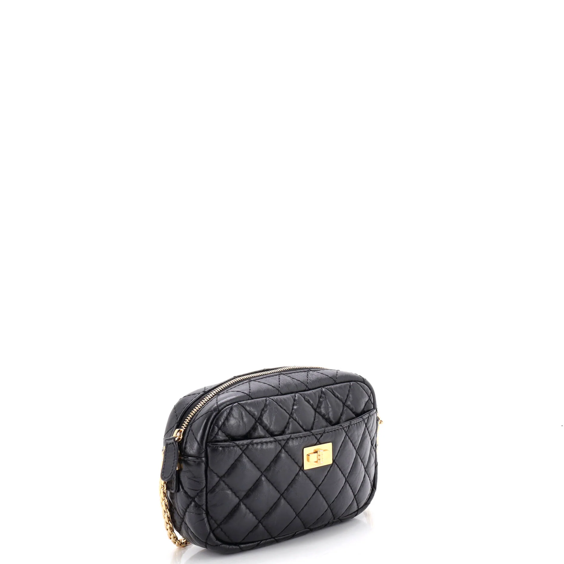 Reissue Camera Crossbody Bag Quilted Aged Calfskin Mini - Image 2