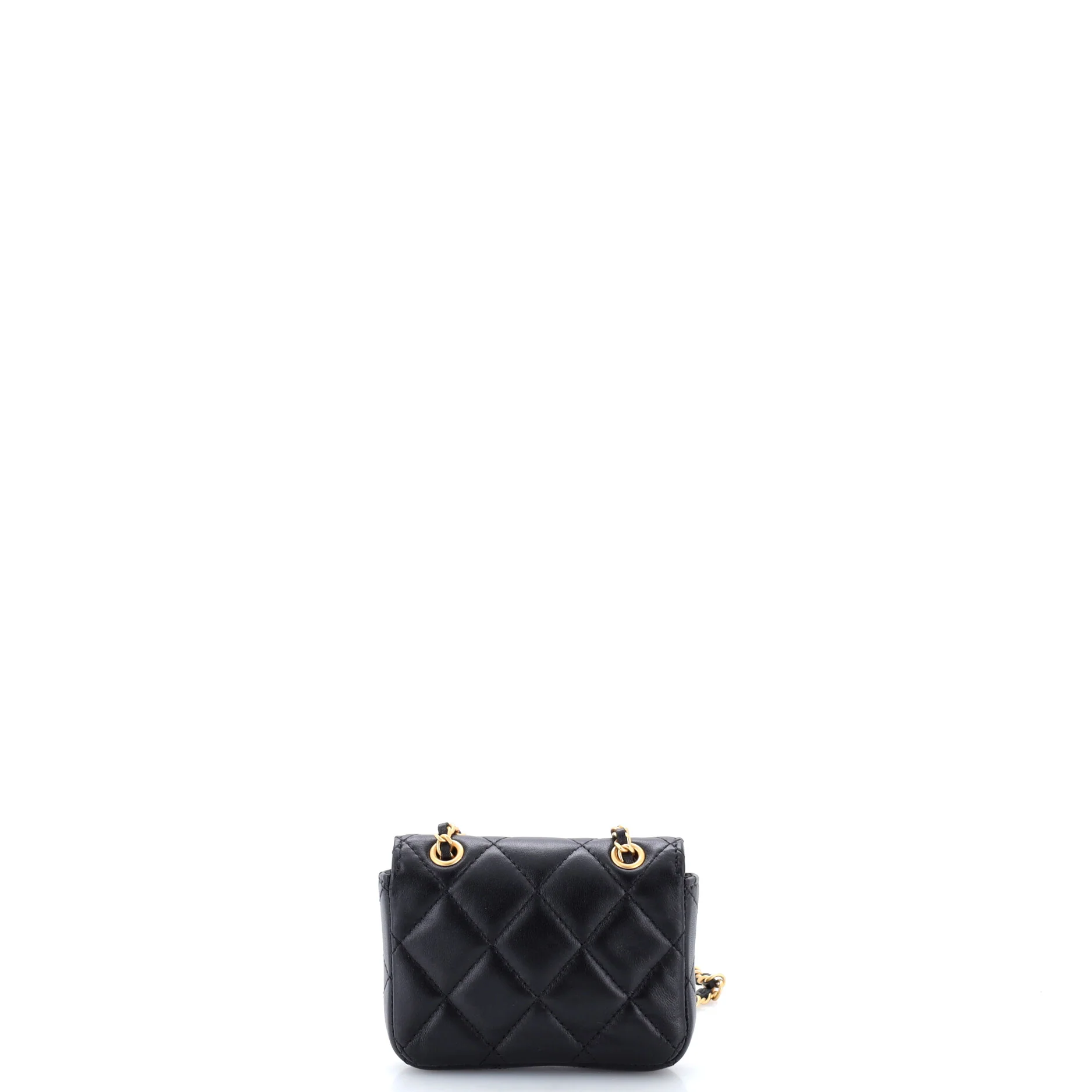 Coco de Toi Heart Belt Bag Quilted Lambskin Mini - Image 3