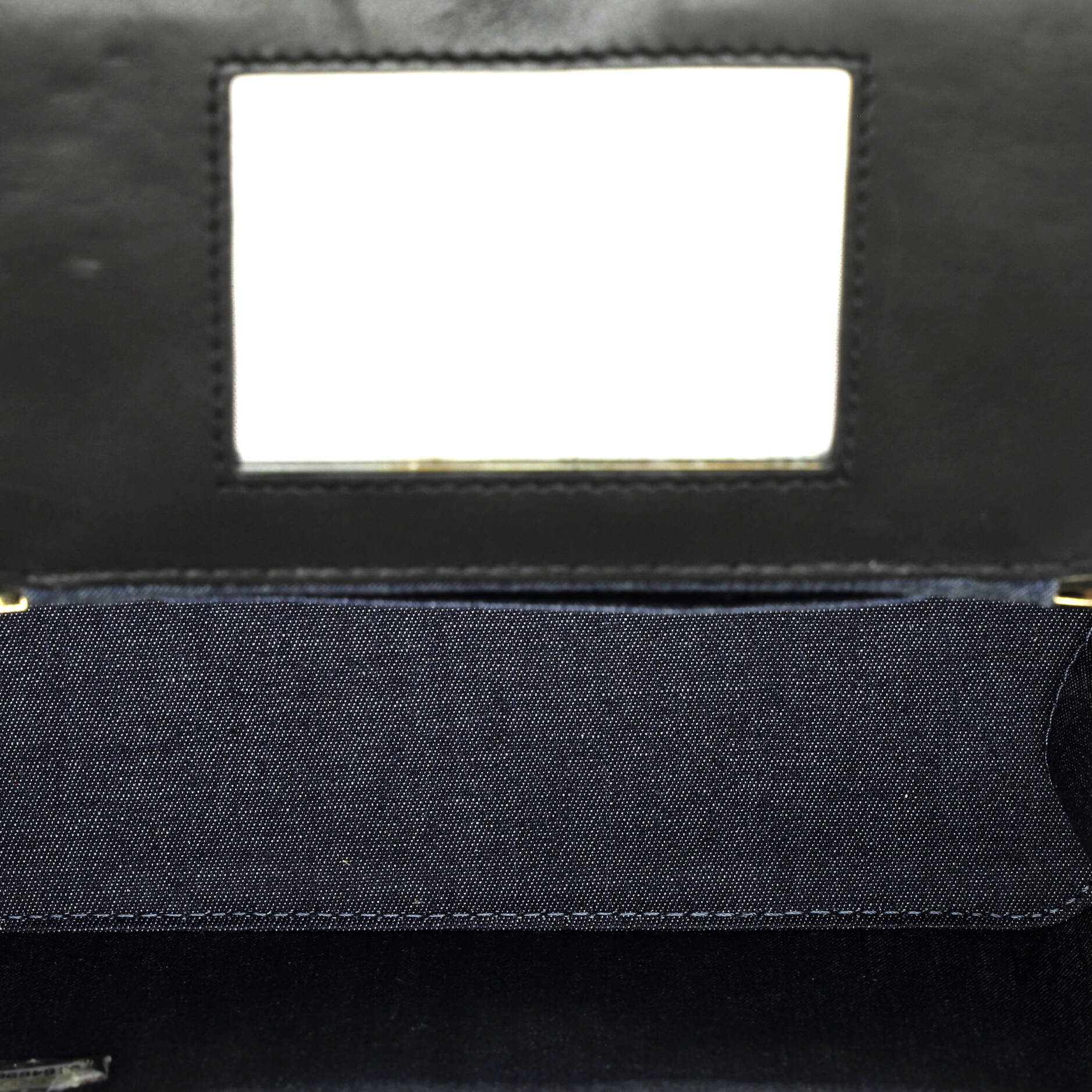Resin Elegant Chain Vanity Case Quilted Lambskin Small - Image 5