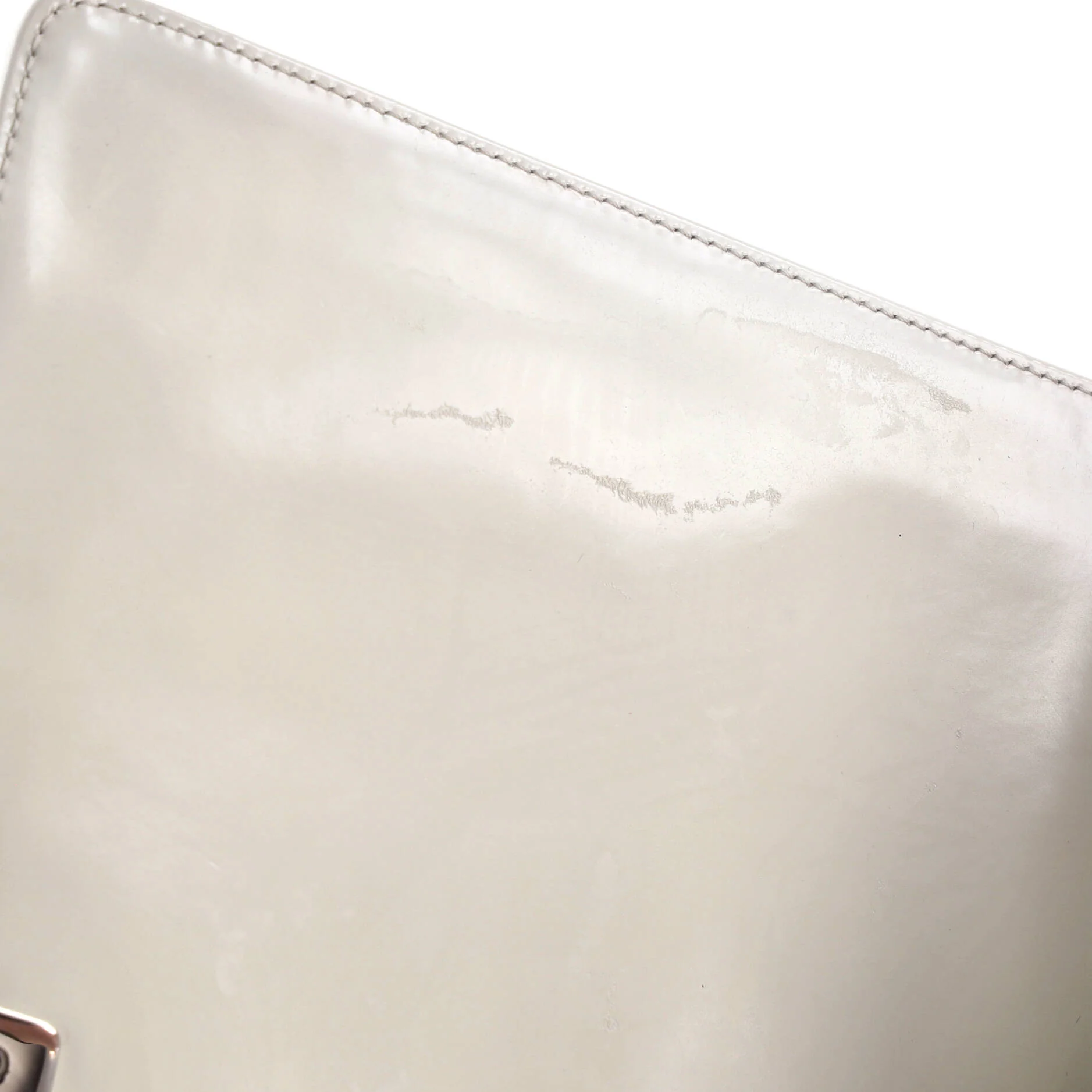 Reverso Boy Flap Bag Glazed Calfskin Large - Image 6
