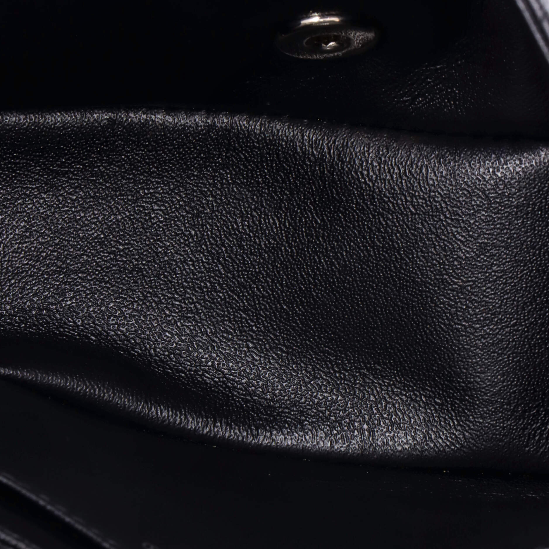 Square Classic Single Flap Bag Chevron Lambskin Mini - Image 5