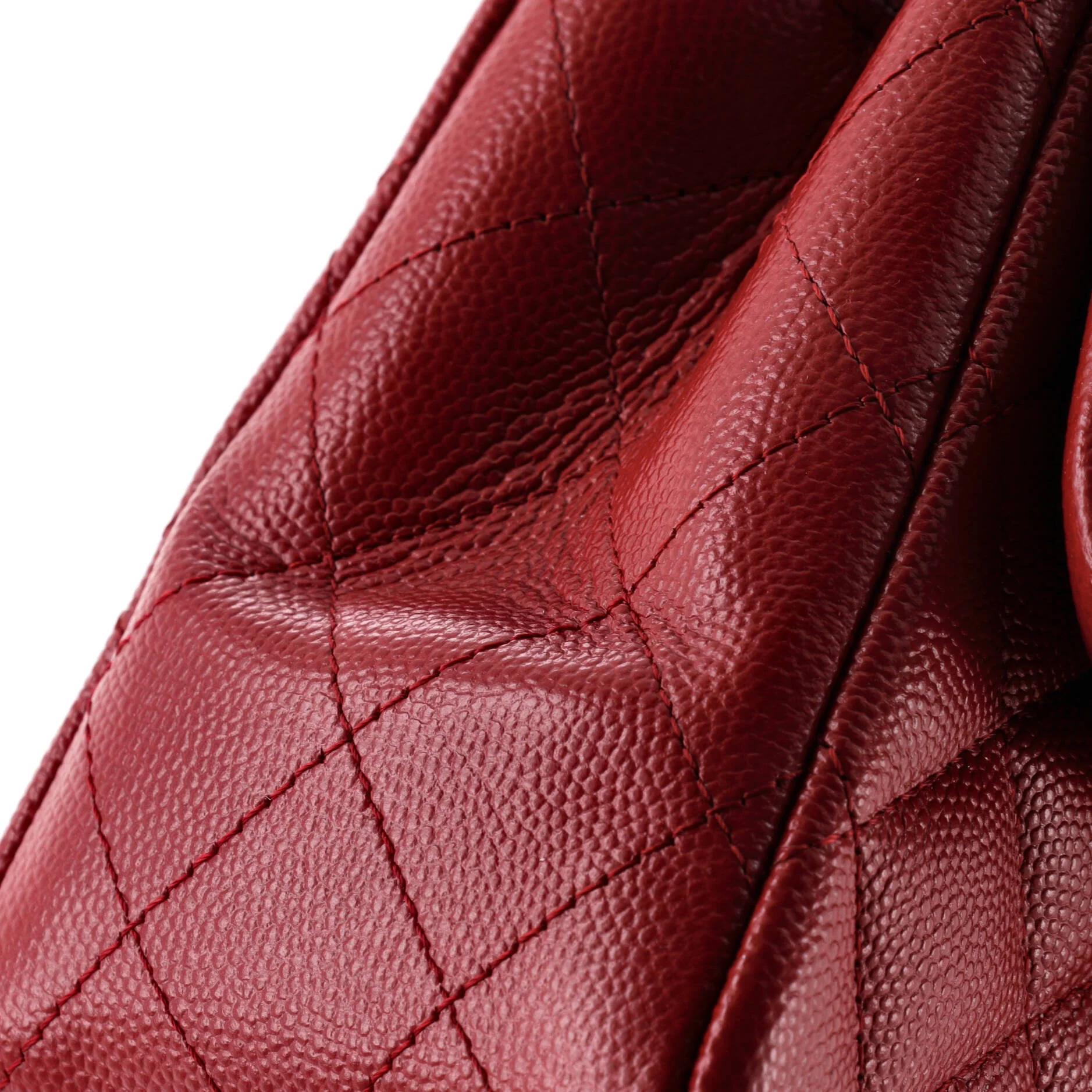 Square Classic Single Flap Bag Quilted Caviar Mini - Image 7