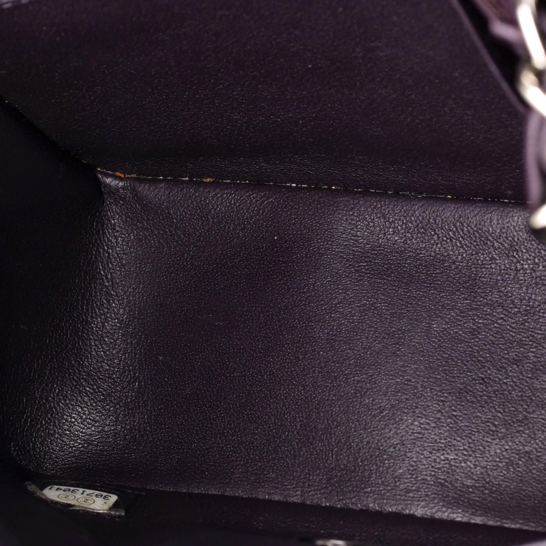 Square Classic Single Flap Bag Quilted Lambskin Mini - Image 6