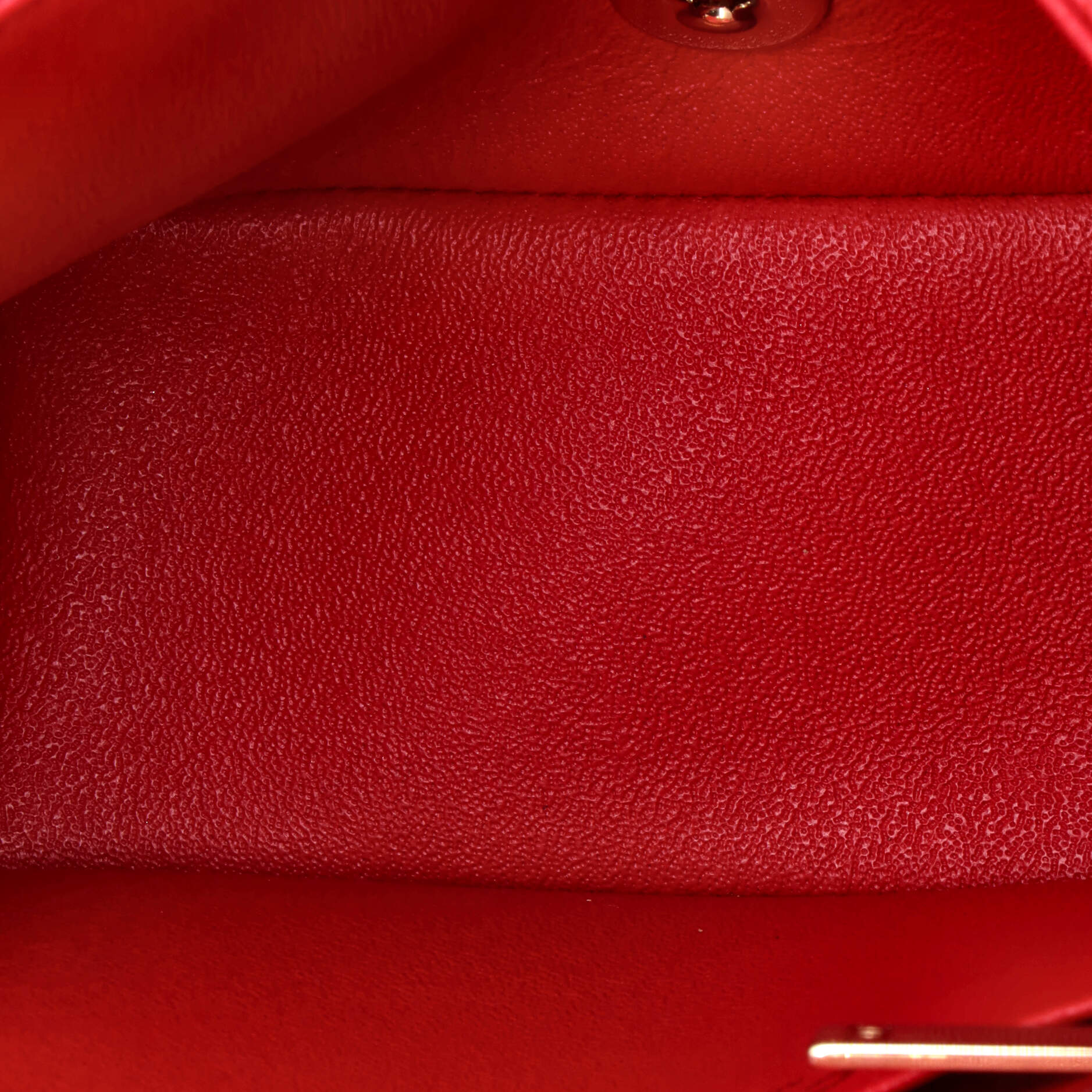 Square Classic Single Flap Bag Quilted Lambskin Mini - Image 5