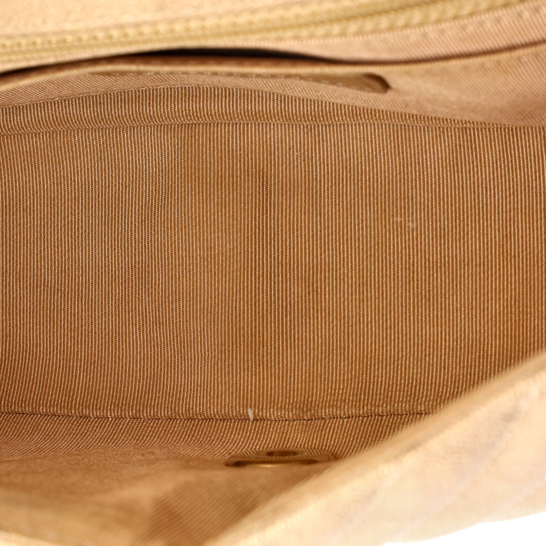 Statement Flap Bag Chevron Iridescent Caviar Mini - Image 5