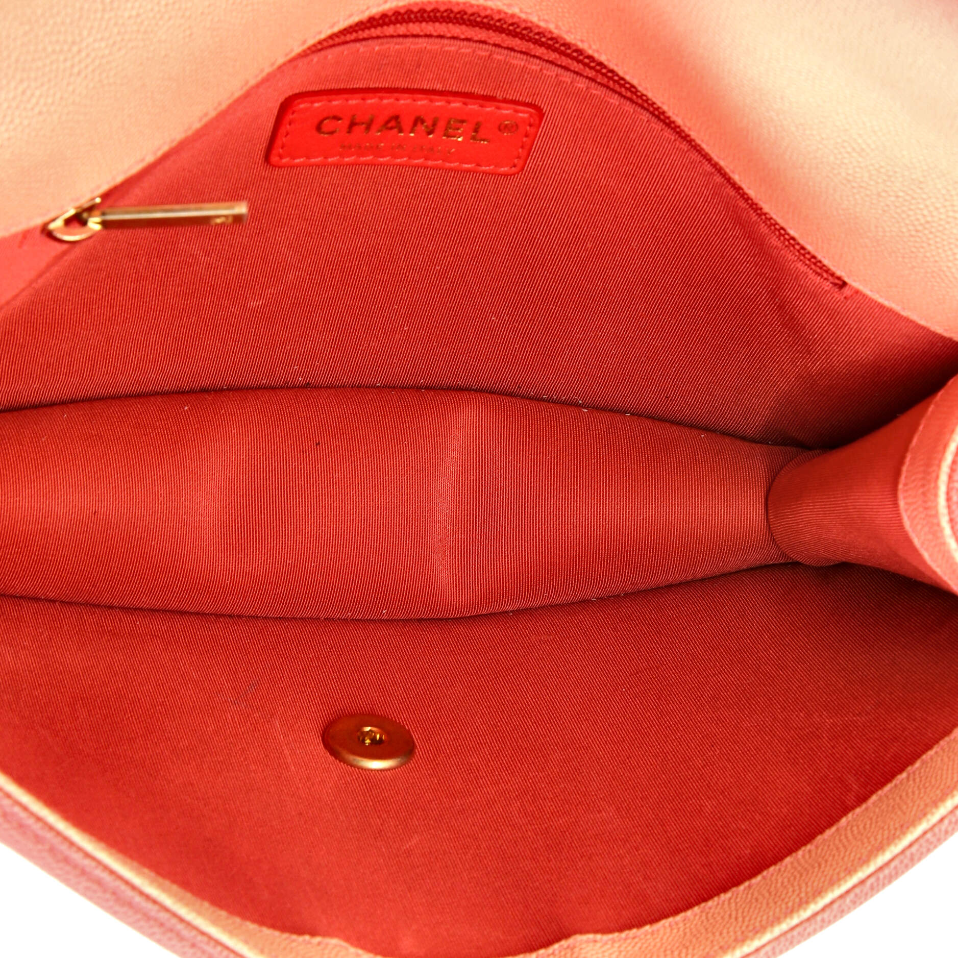 Sunset On The Sea Flap Bag Quilted Caviar Medium - Image 5