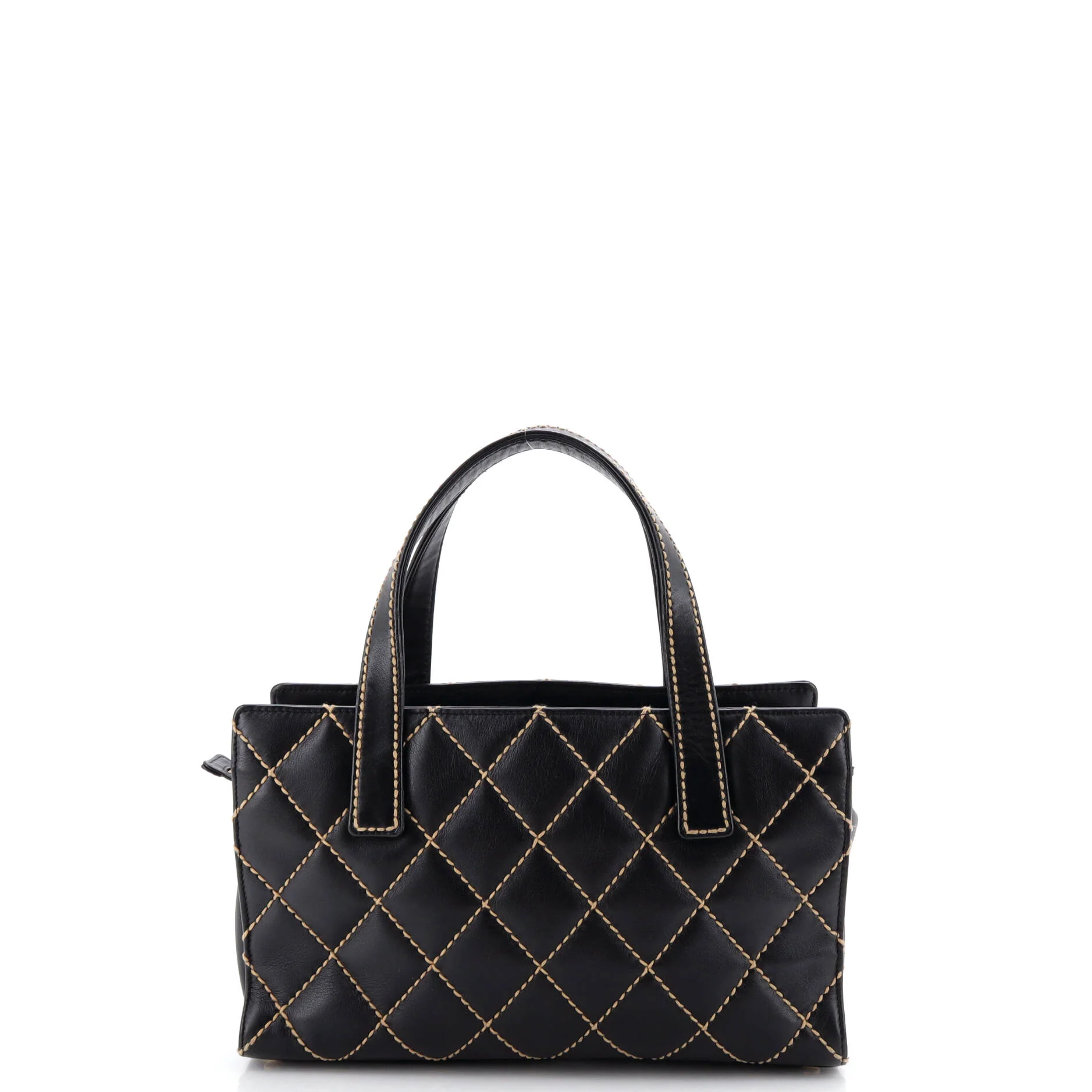 Surpique Compartment Tote Quilted Leather Medium - Image 3