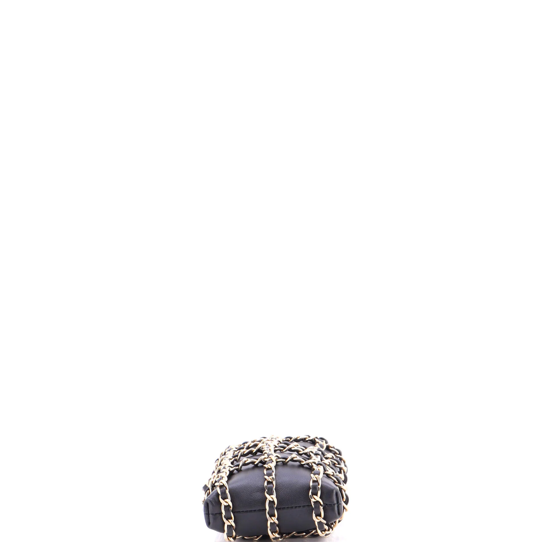 Tech Me Out Clutch With Chain Lambskin - Image 4